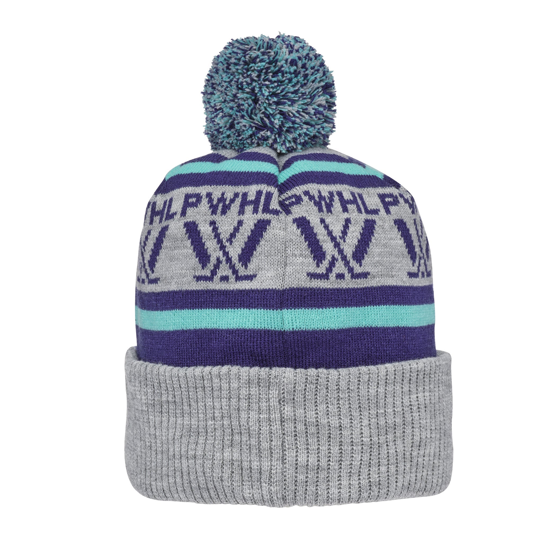 Adult New York Sirens CCM Logo Knit Pom - Hat in