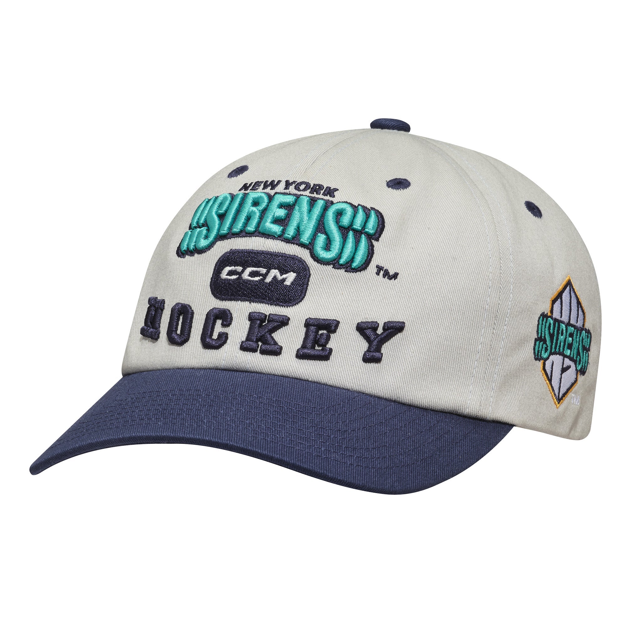 Adult New York Sirens CCM Varsity Adjustable Hat - Hat in