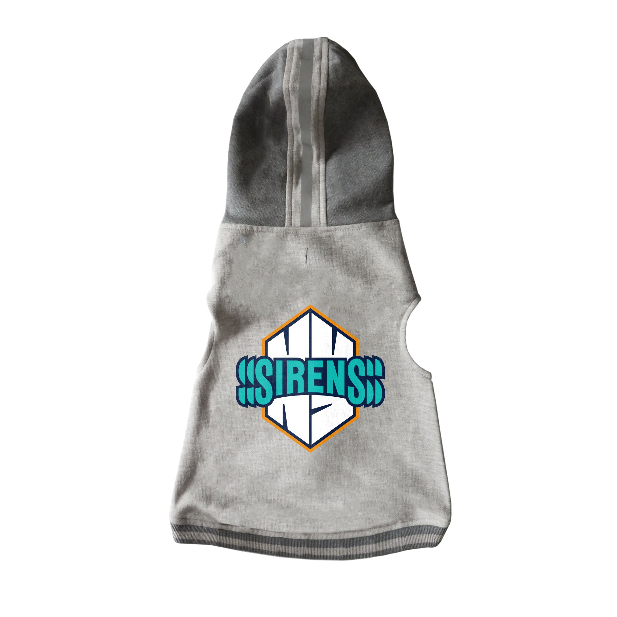 New York Sirens Pet Hooded Crewneck - Pet in Grey