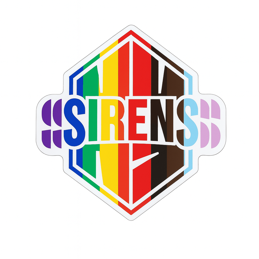 New York Sirens Pride Pin - Pin in Rainbow