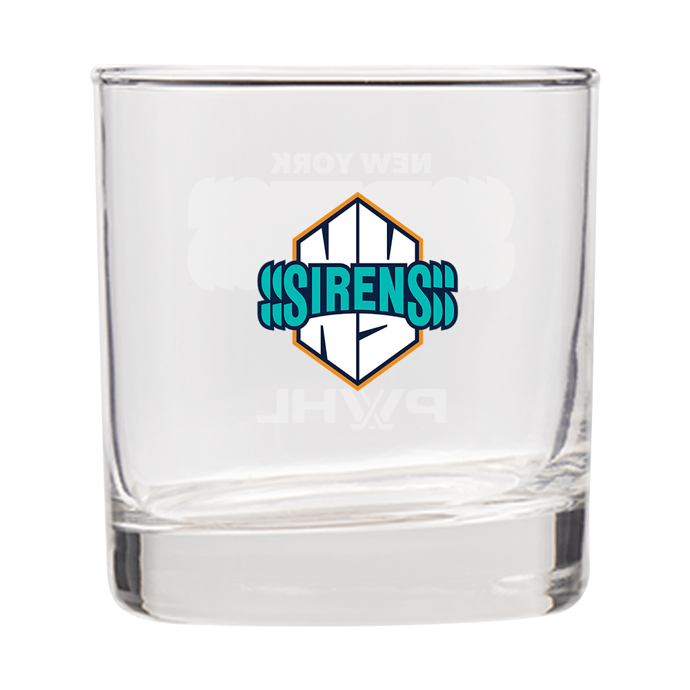 New York Sirens Rocks Glass - Drinkware in Clear
