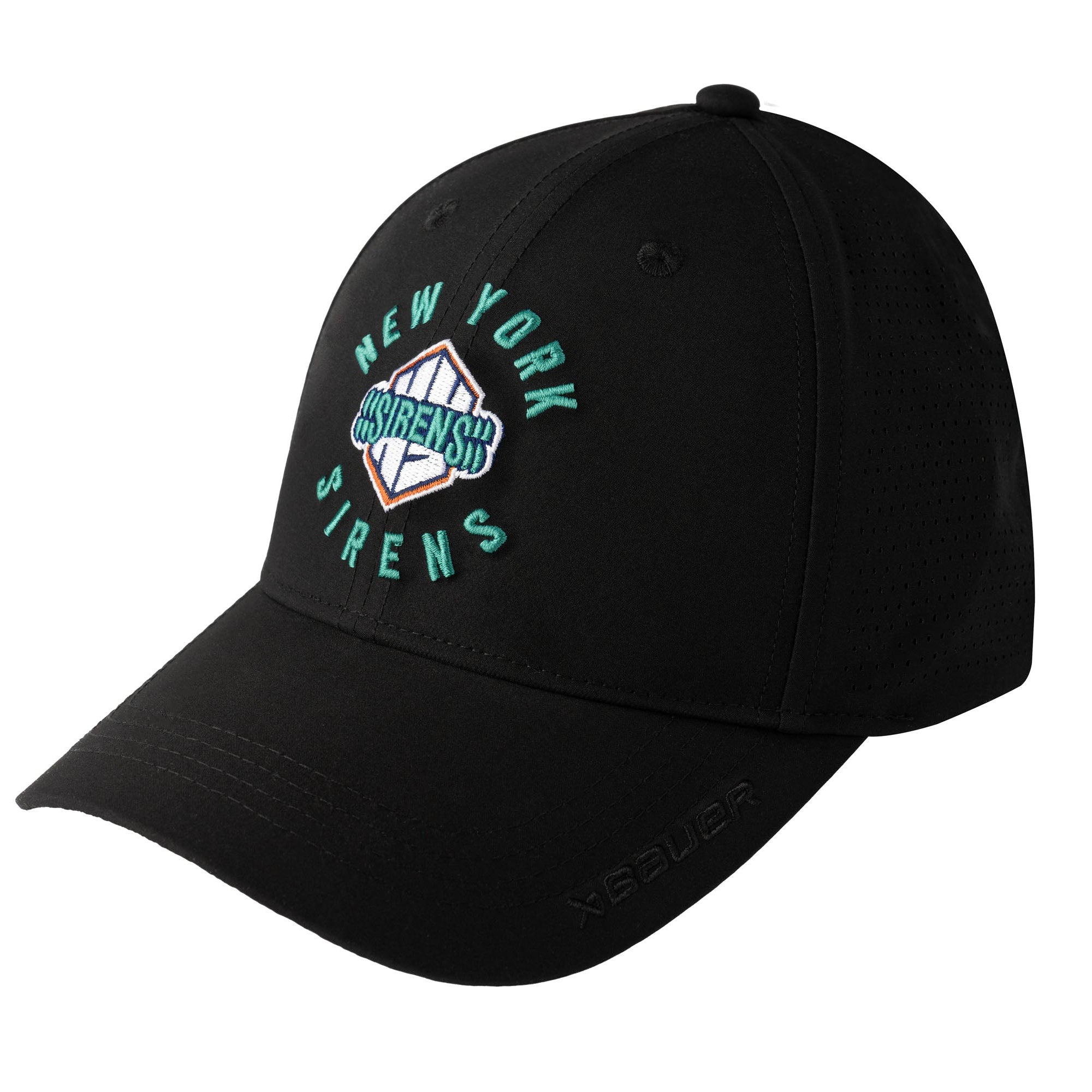 New York Sirens Unisex Bauer Performance Logo Hat - Hat in Black