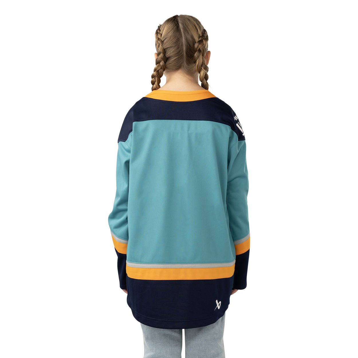 New York Sirens Youth Bauer Replica Home Jersey - Jersey in Teal