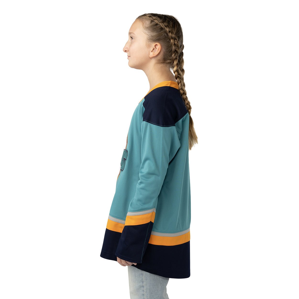 New York Sirens Youth Bauer Replica Home Jersey - Jersey in Teal
