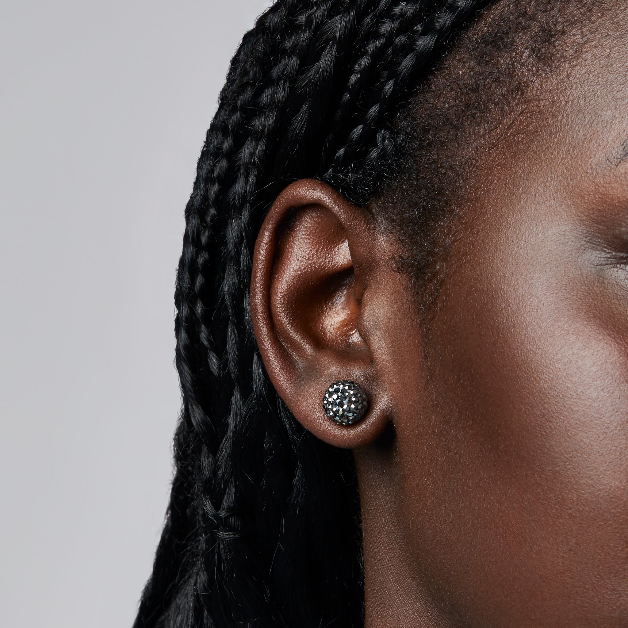 Ottawa Charge Hillberg & Berk Medium Sparkle Ball™ Earrings - Jewelry in Black