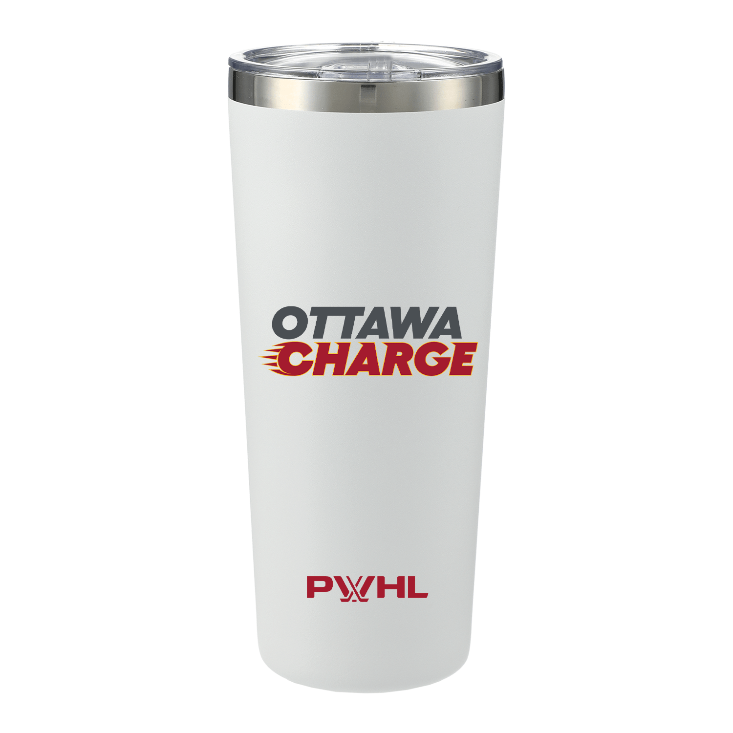 Ottawa Charge 22 oz Copper Vacuum Insulated Tumbler - Drinkware in White