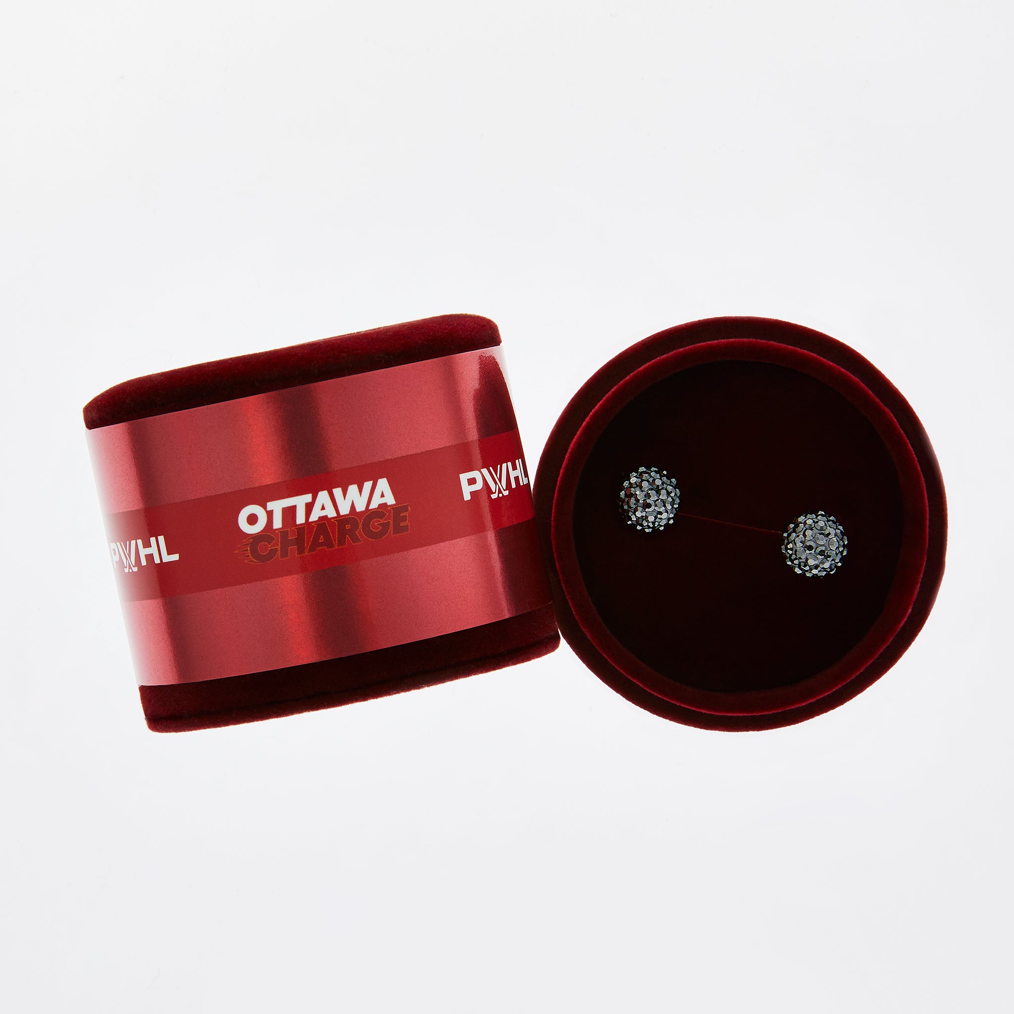 Ottawa Charge Hillberg & Berk Small Sparkle Ball™ Earrings - Jewelry in Black