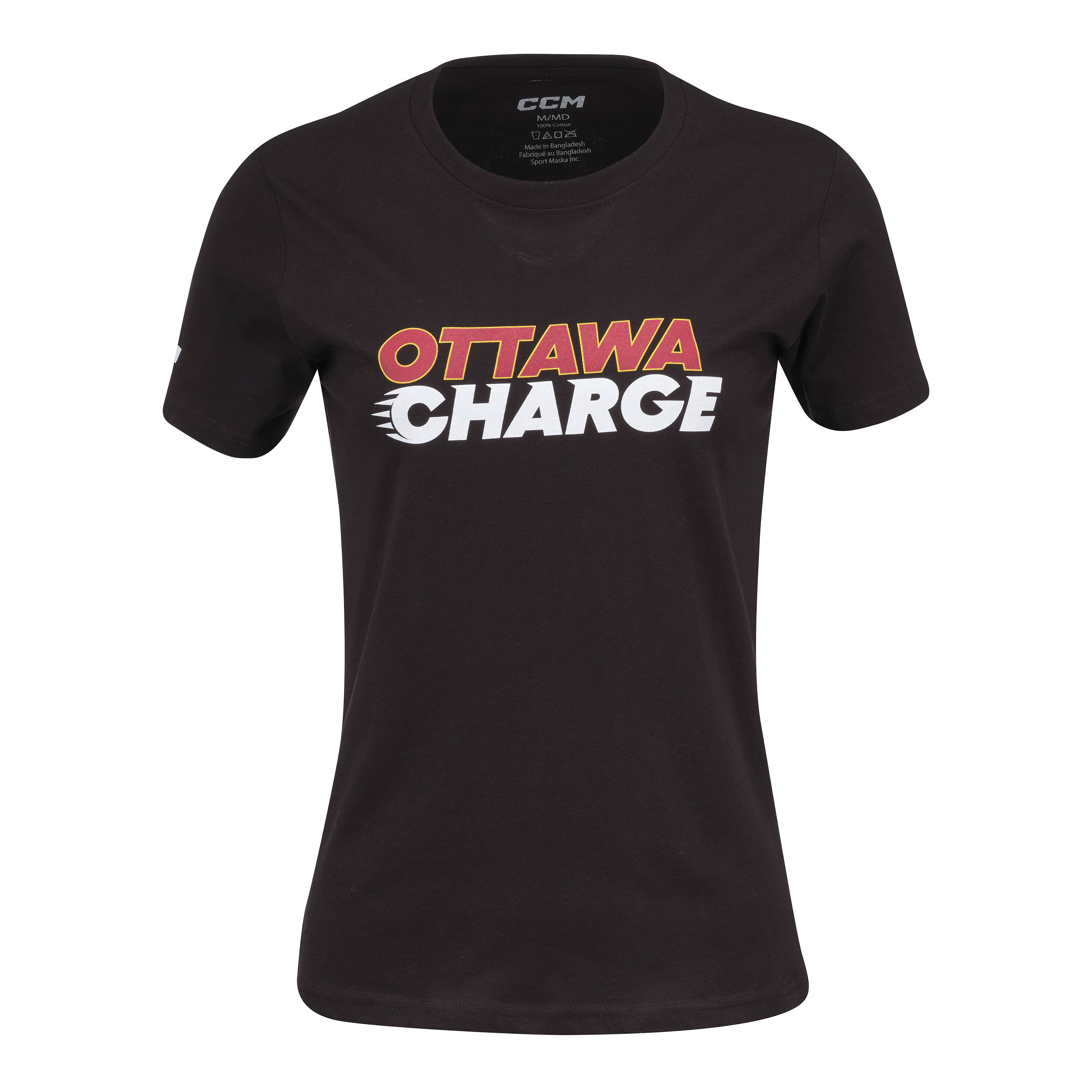 Ottawa Charge Adult CCM Her Future is Now T-Shirt - T-Shirt in Black
