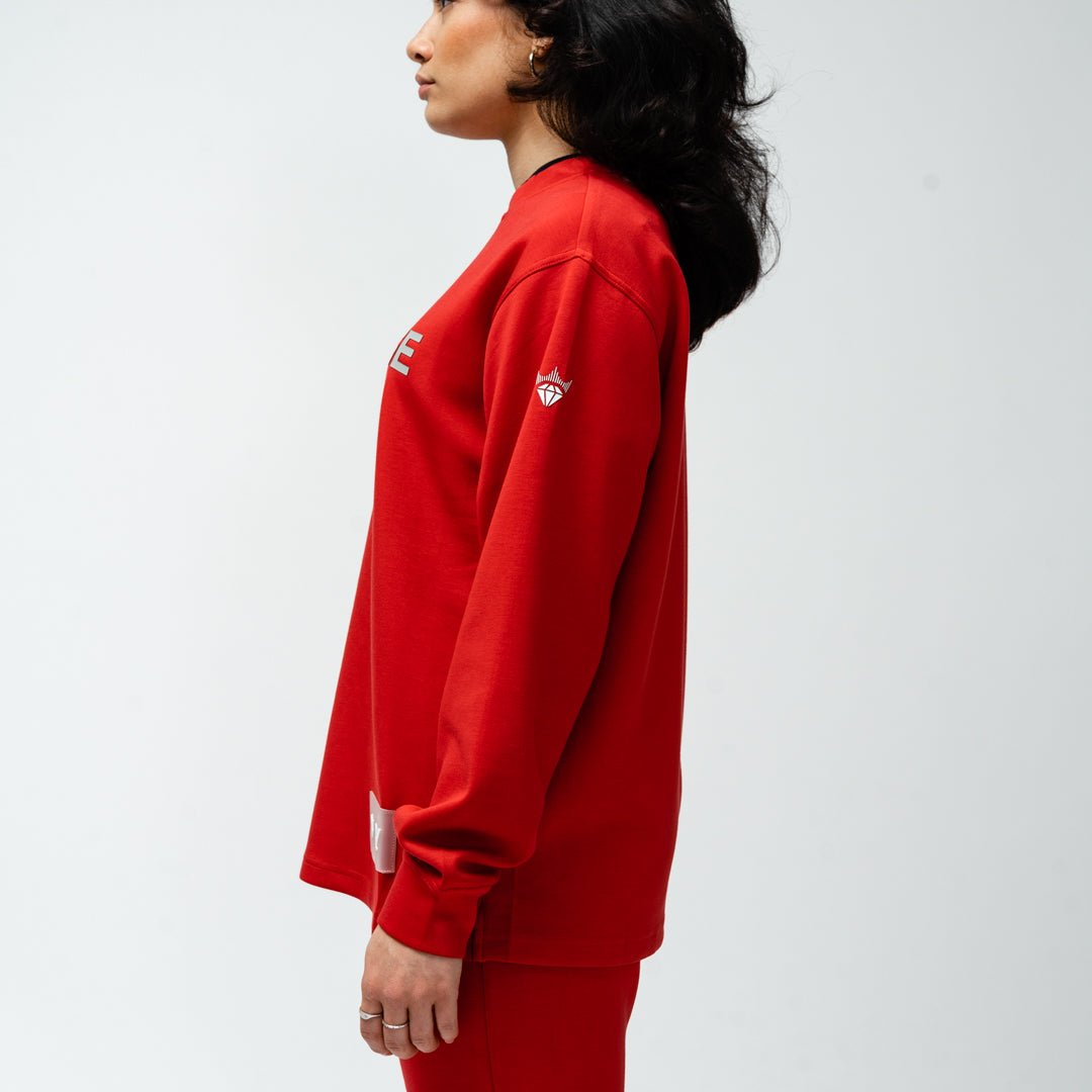 Ottawa Charge Adult Royalty Mythical Crewneck - Crewneck in Red