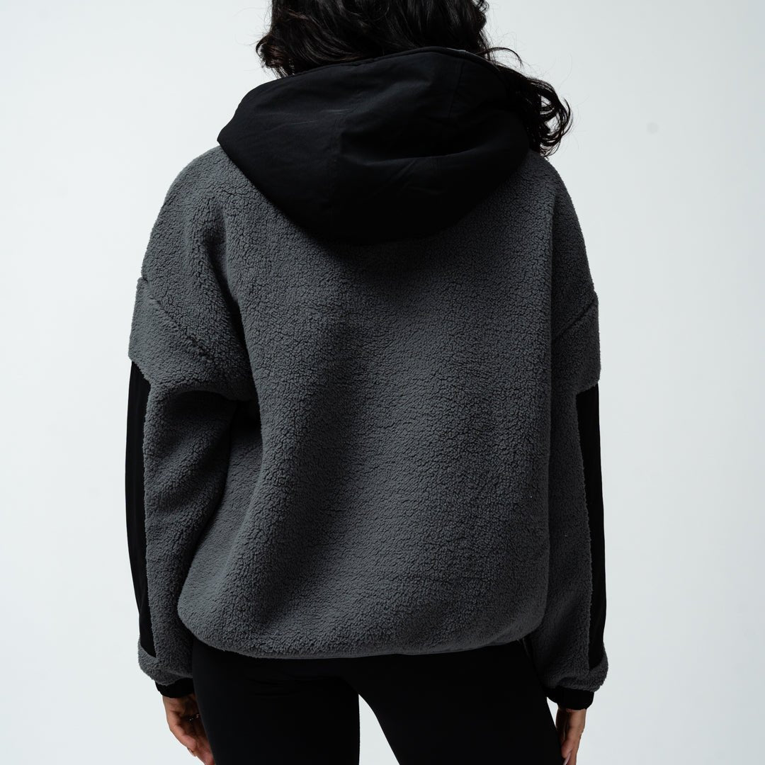 Ottawa Charge Adult Royalty Sherpa Half Zip Jacket