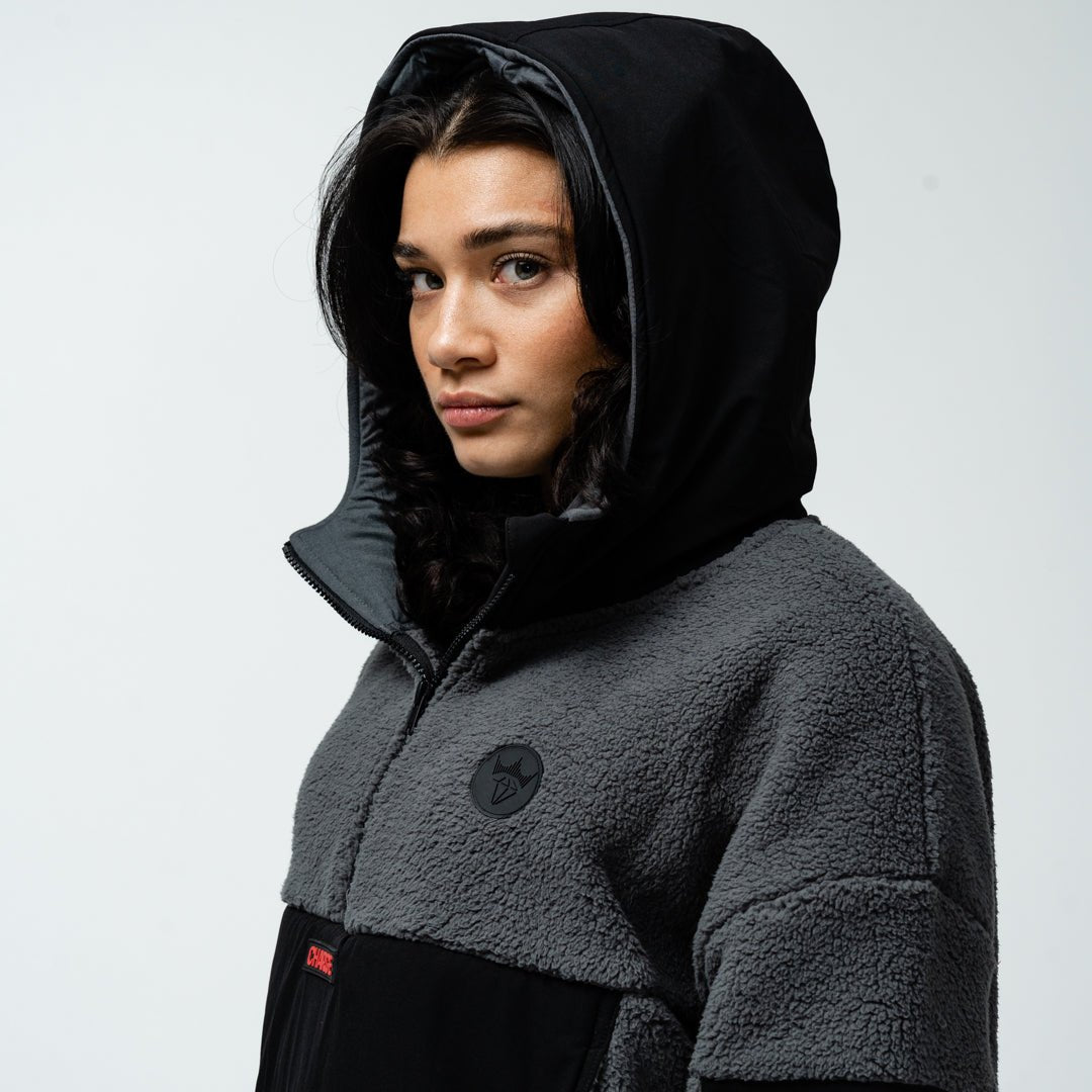 Ottawa Charge Adult Royalty Sherpa Half Zip Jacket