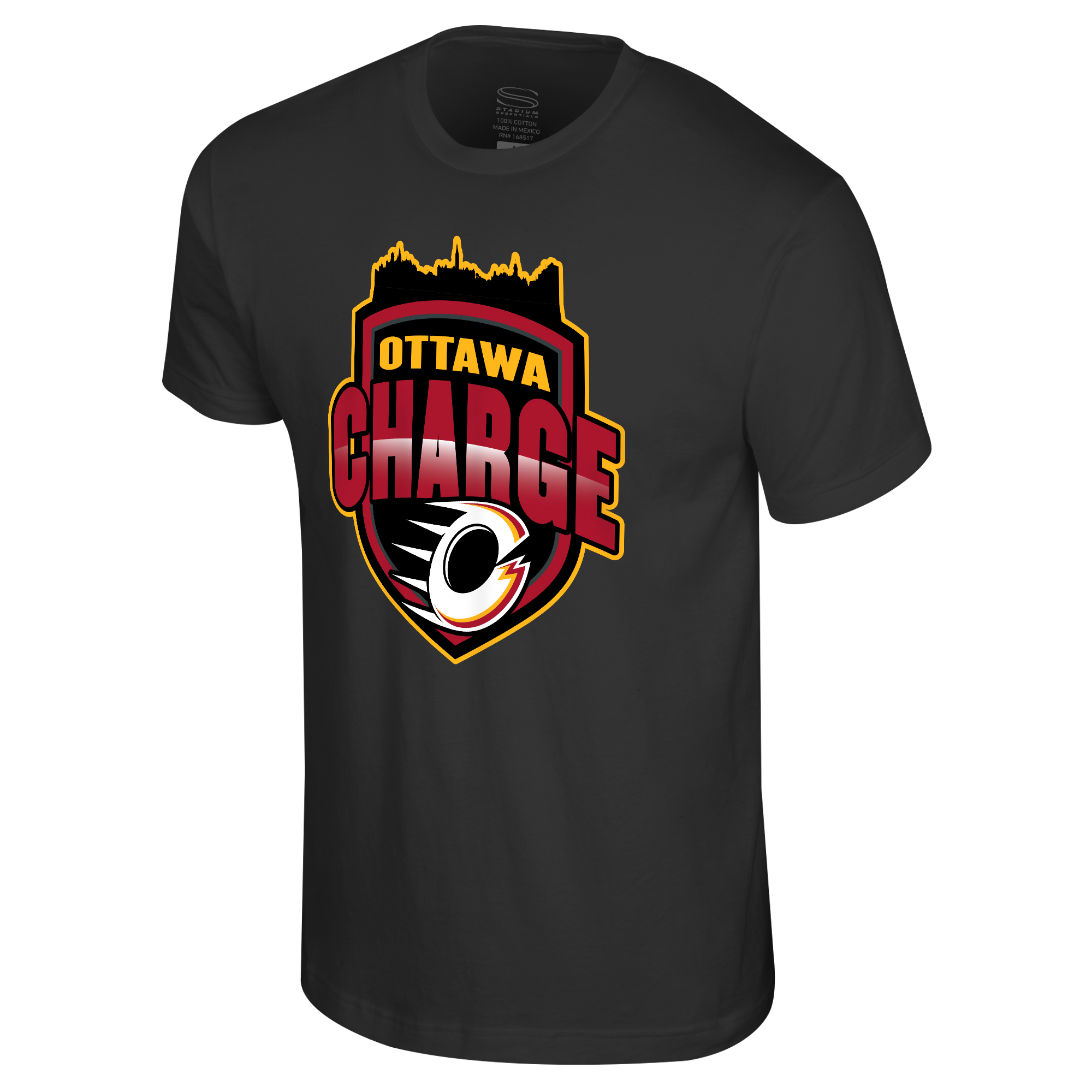 Ottawa Charge Adult Stadium Essentials Crest T-Shirt