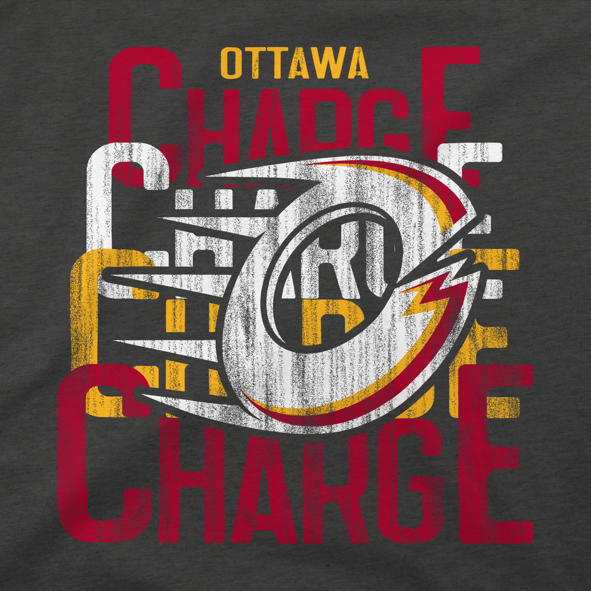 Ottawa Charge Adult Stadium Essentials Dedication Fleece Crewneck - Crewneck in S