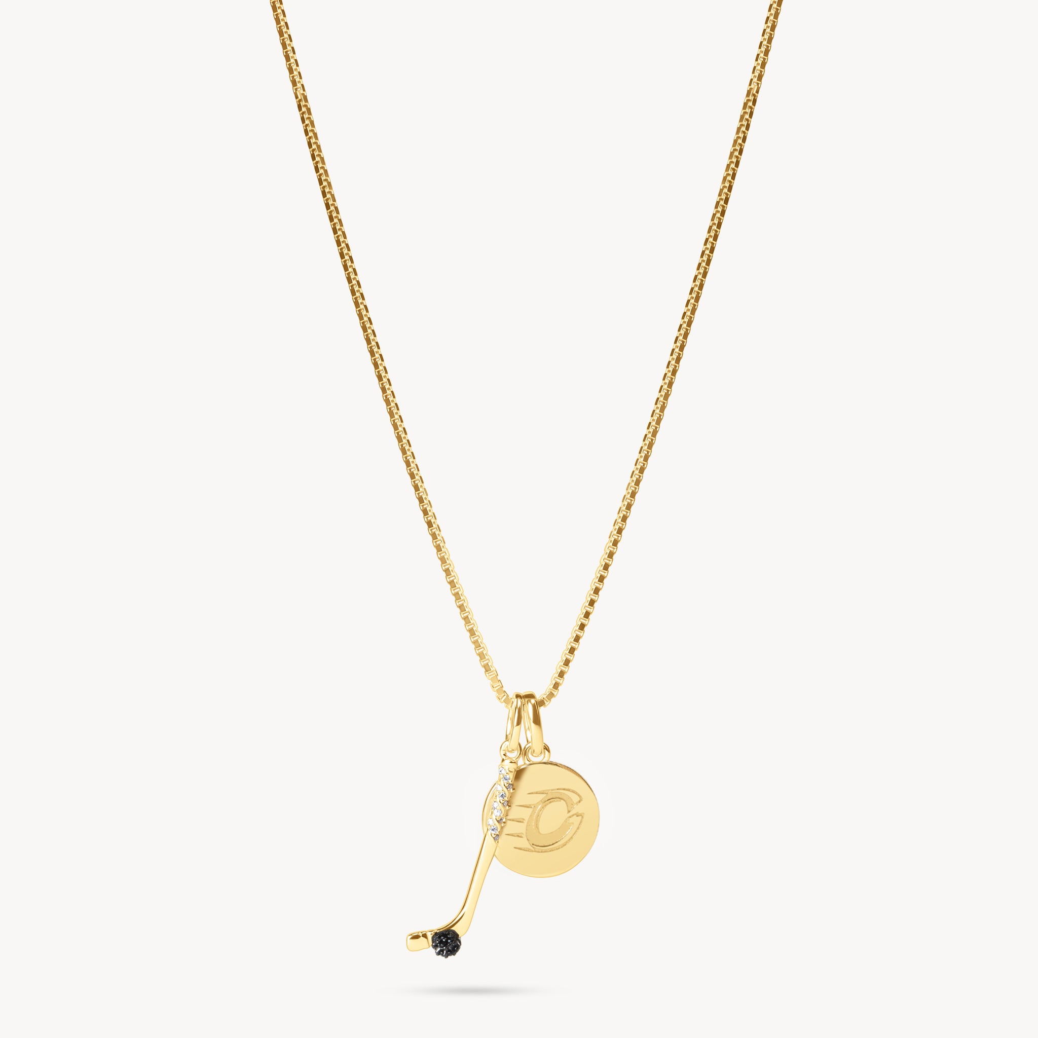 Ottawa Charge Hillberg & Berk Gold Game Day Necklace - Jewelry in Gold