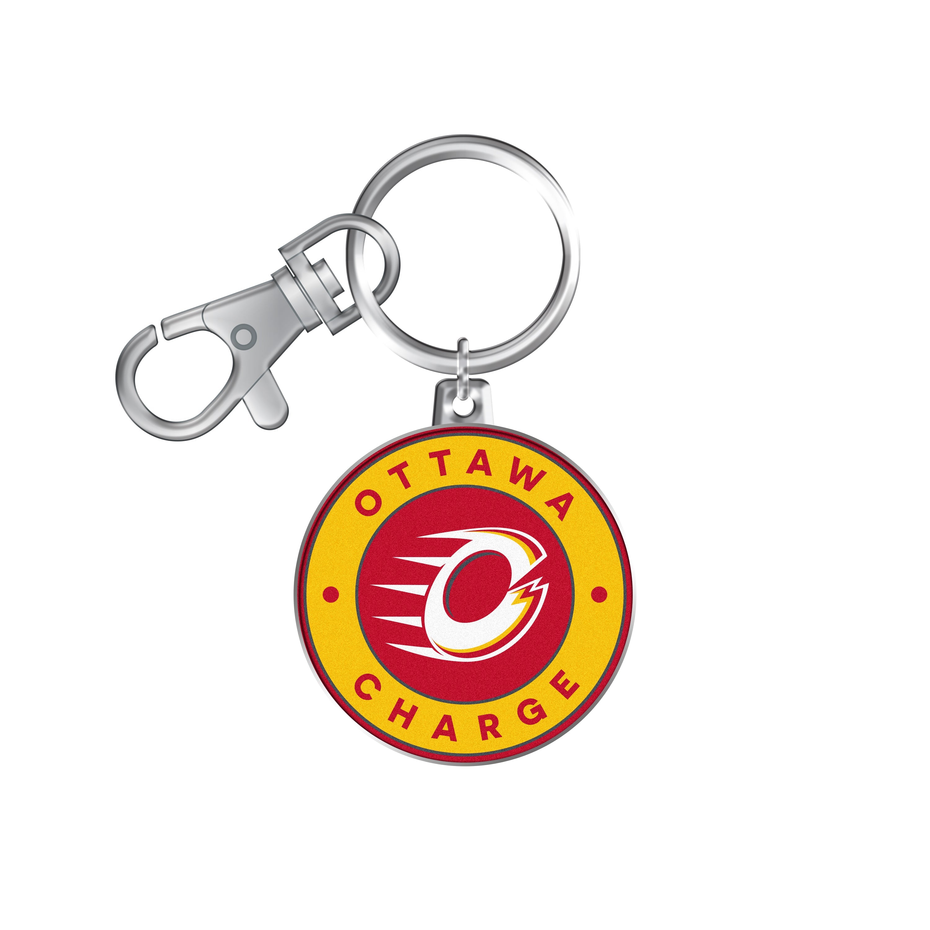 Ottawa Charge Keychain - Keychains in Red