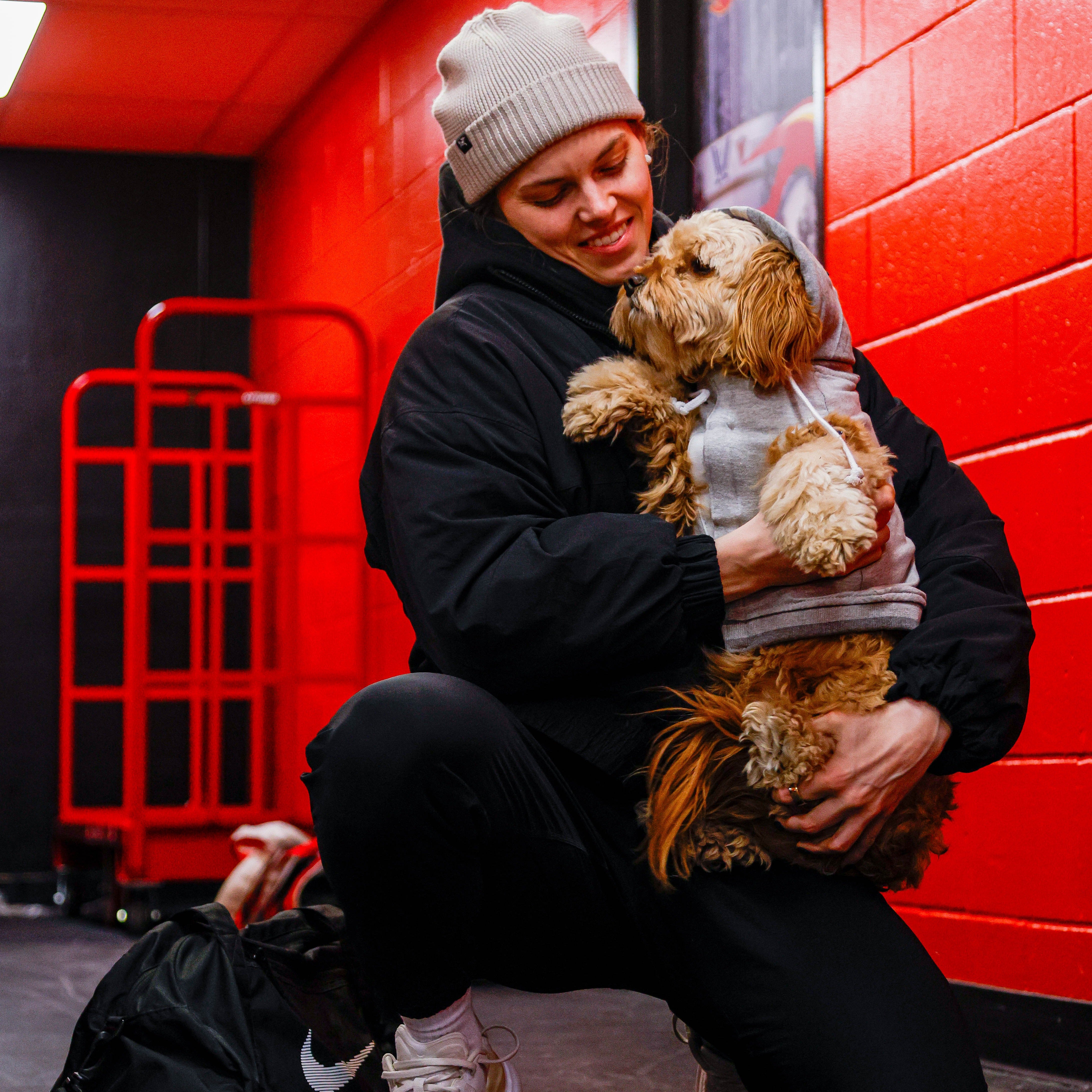 Ottawa Charge Pet Hooded Crewneck - Pet in Grey