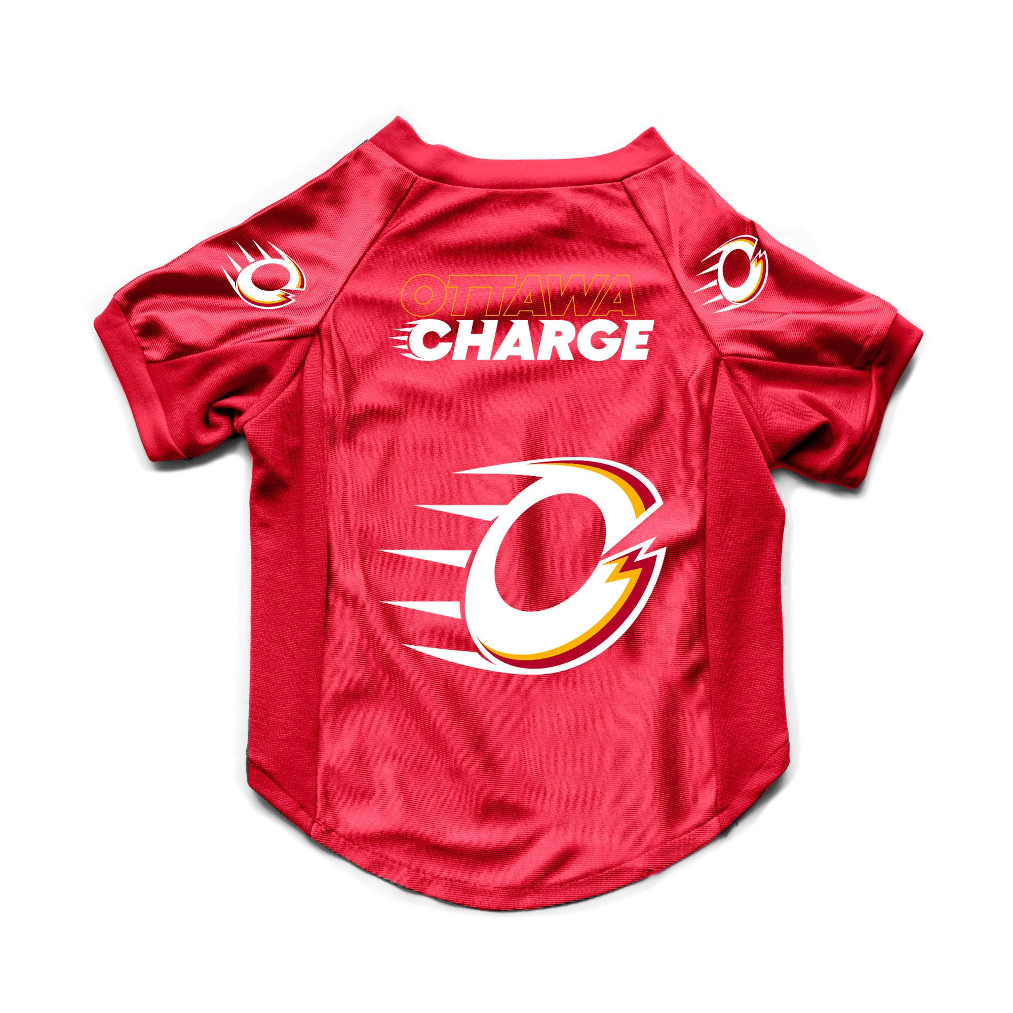 Ottawa Charge Stretch Pet Jersey - Pet in Red