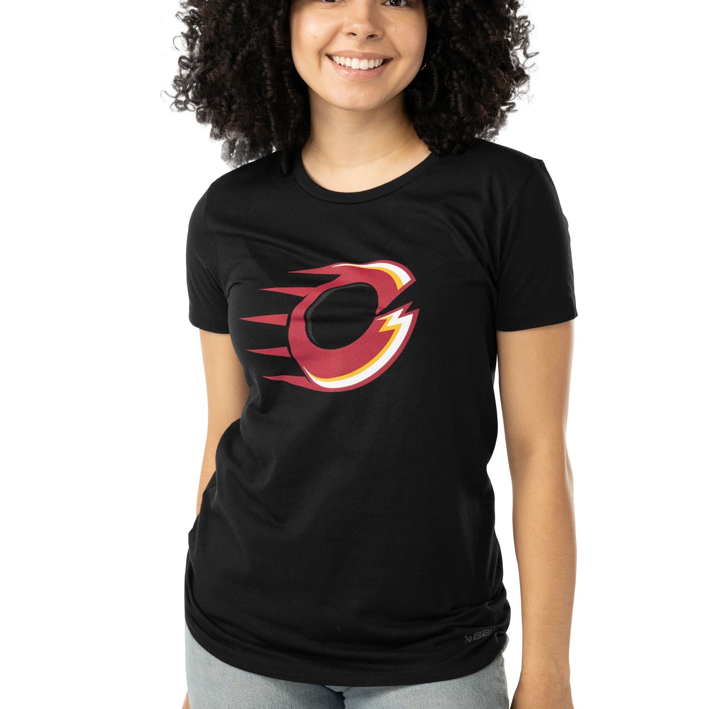 T-shirt femme Bauer logo avant nom arrière Ottawa Charge