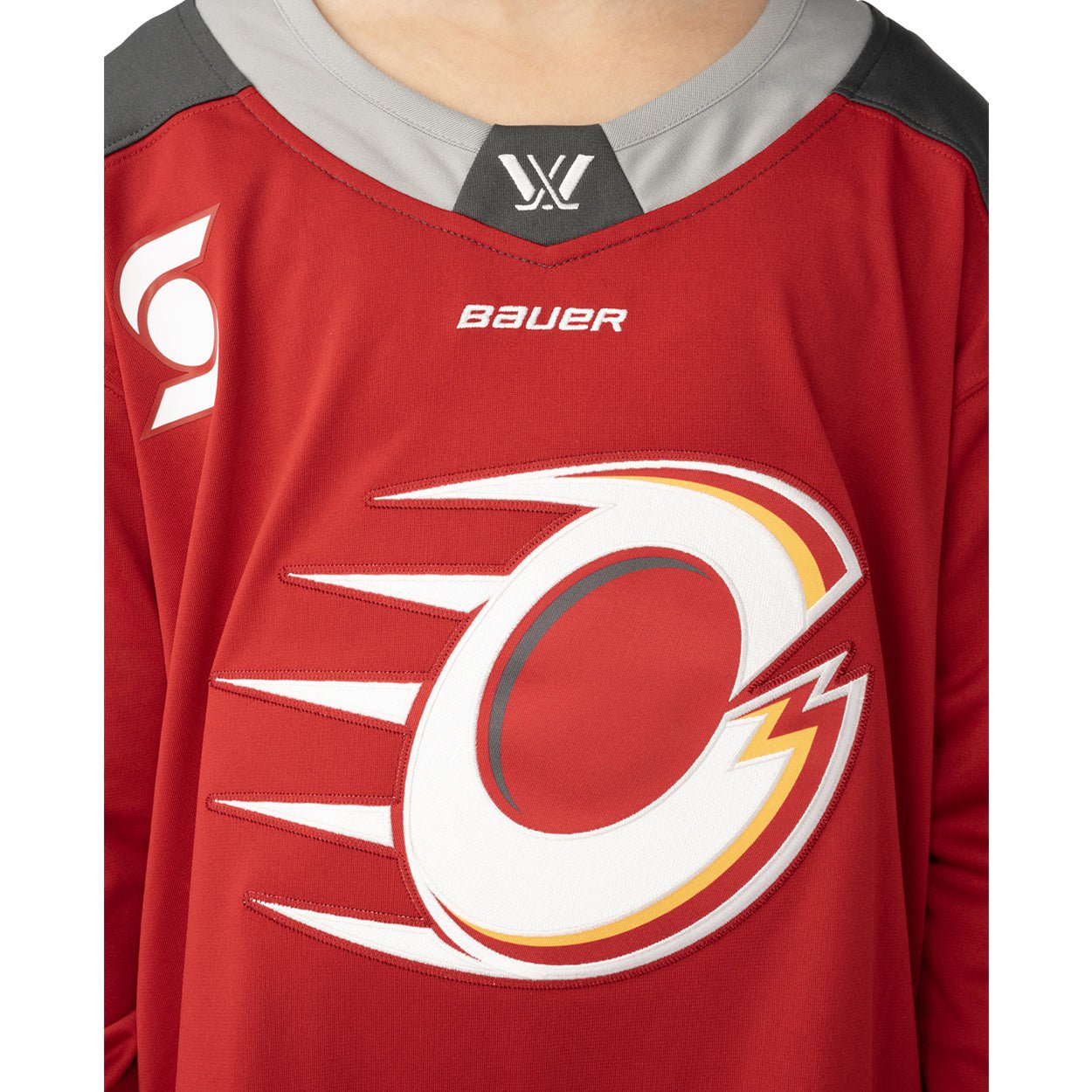 Ottawa Charge Youth Bauer Replica Home Jersey - Jersey in Red