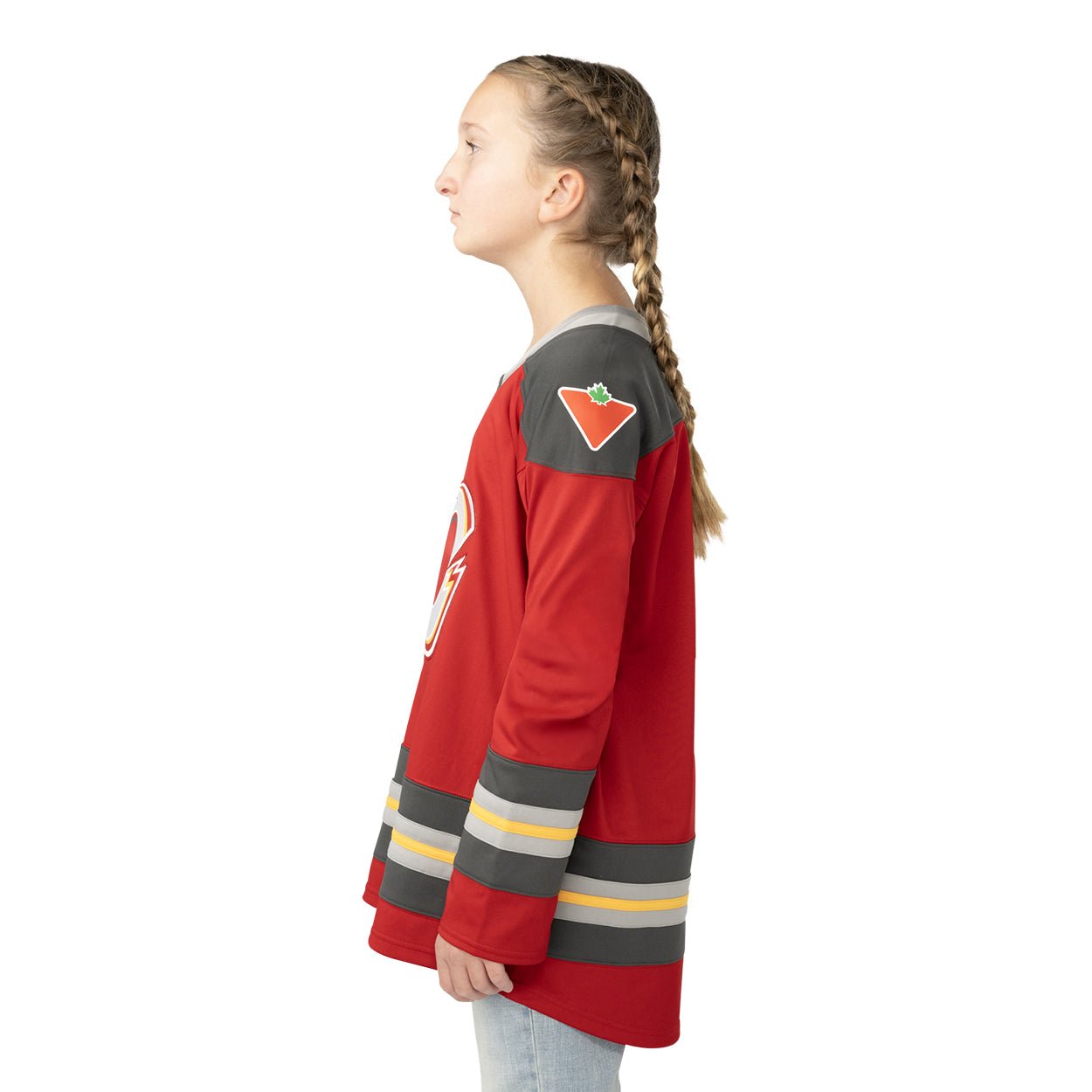 Ottawa Charge Youth Bauer Replica Home Jersey - Jersey in Red