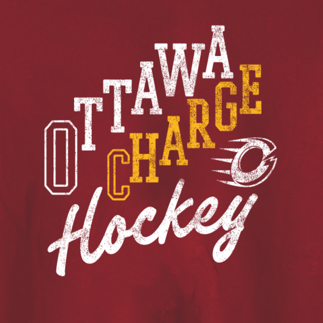 Ottawa Charge Youth Line Change Do It All T-Shirt - T-Shirt in Red