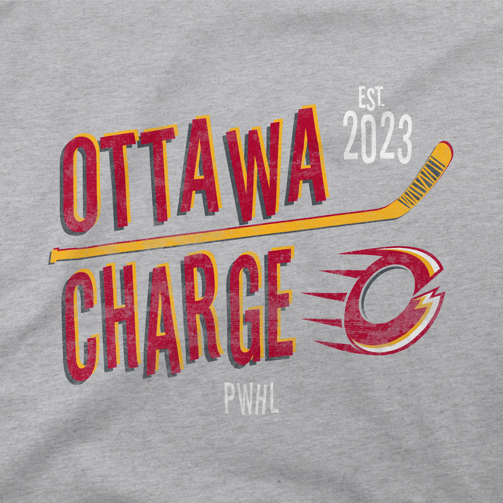Ottawa Charge Youth Stadium Essentials Stick T-Shirt - T-Shirt in S