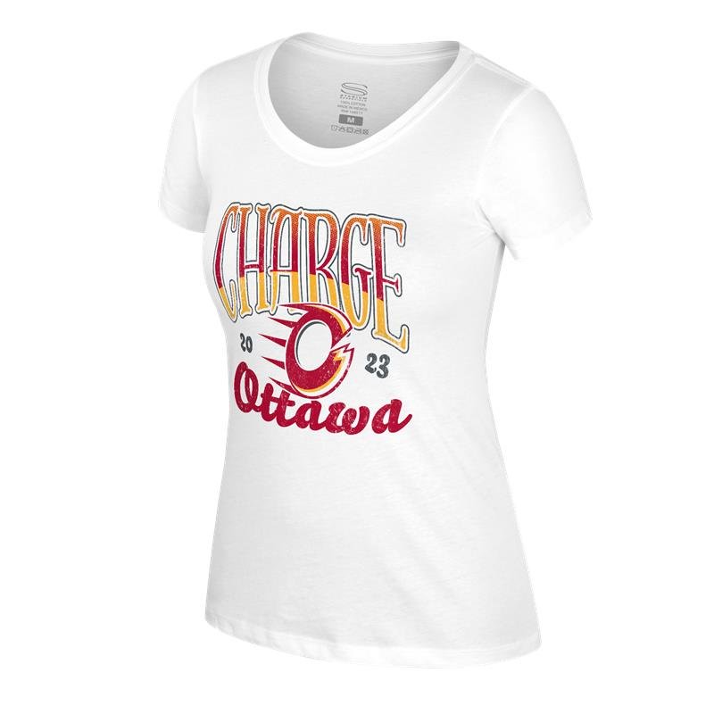 Ottawa Charge Women's Stadium Essentials Sky High T-Shirt - T-Shirt in White