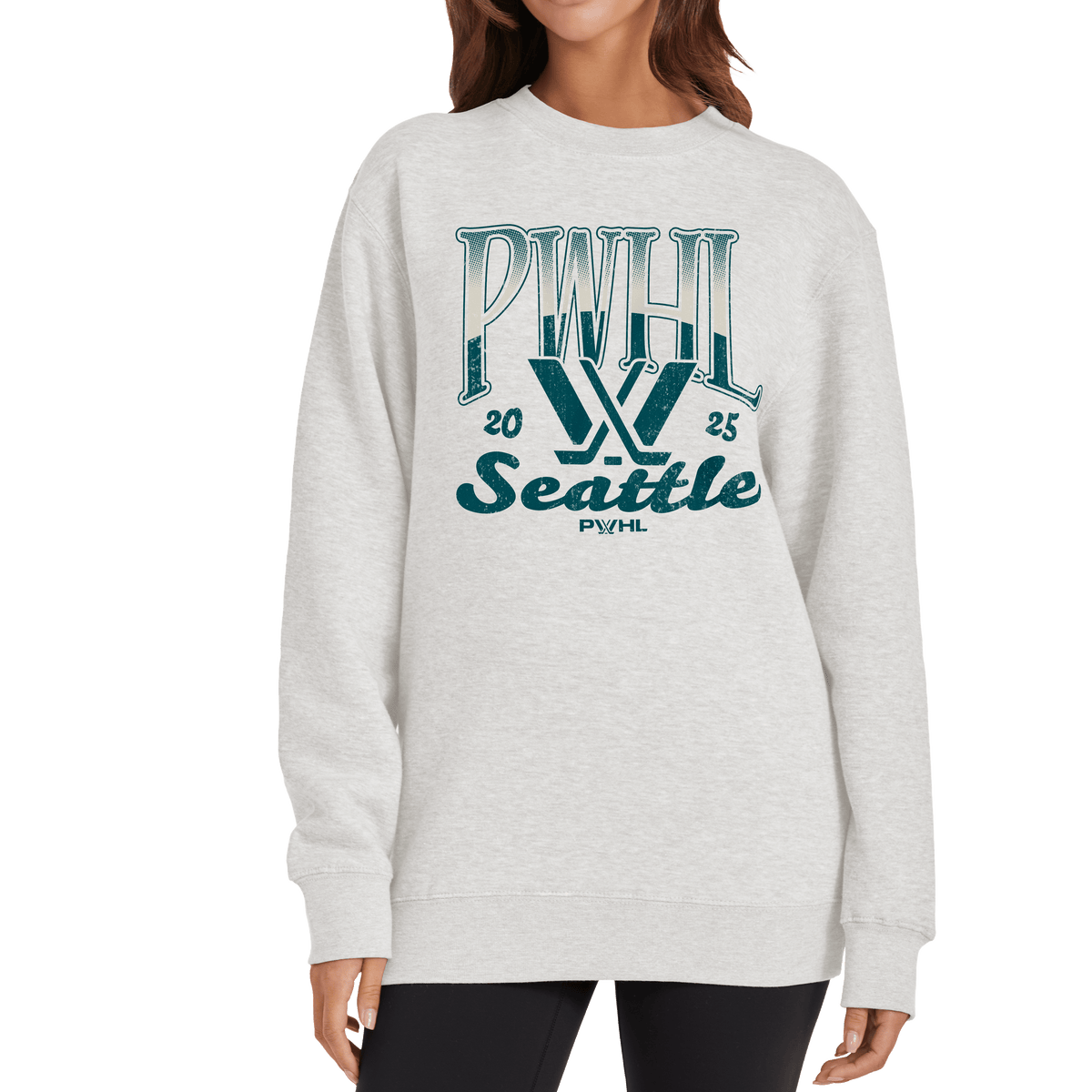 Seattle Adult Stadium Essentials Sky High Fleece Crew