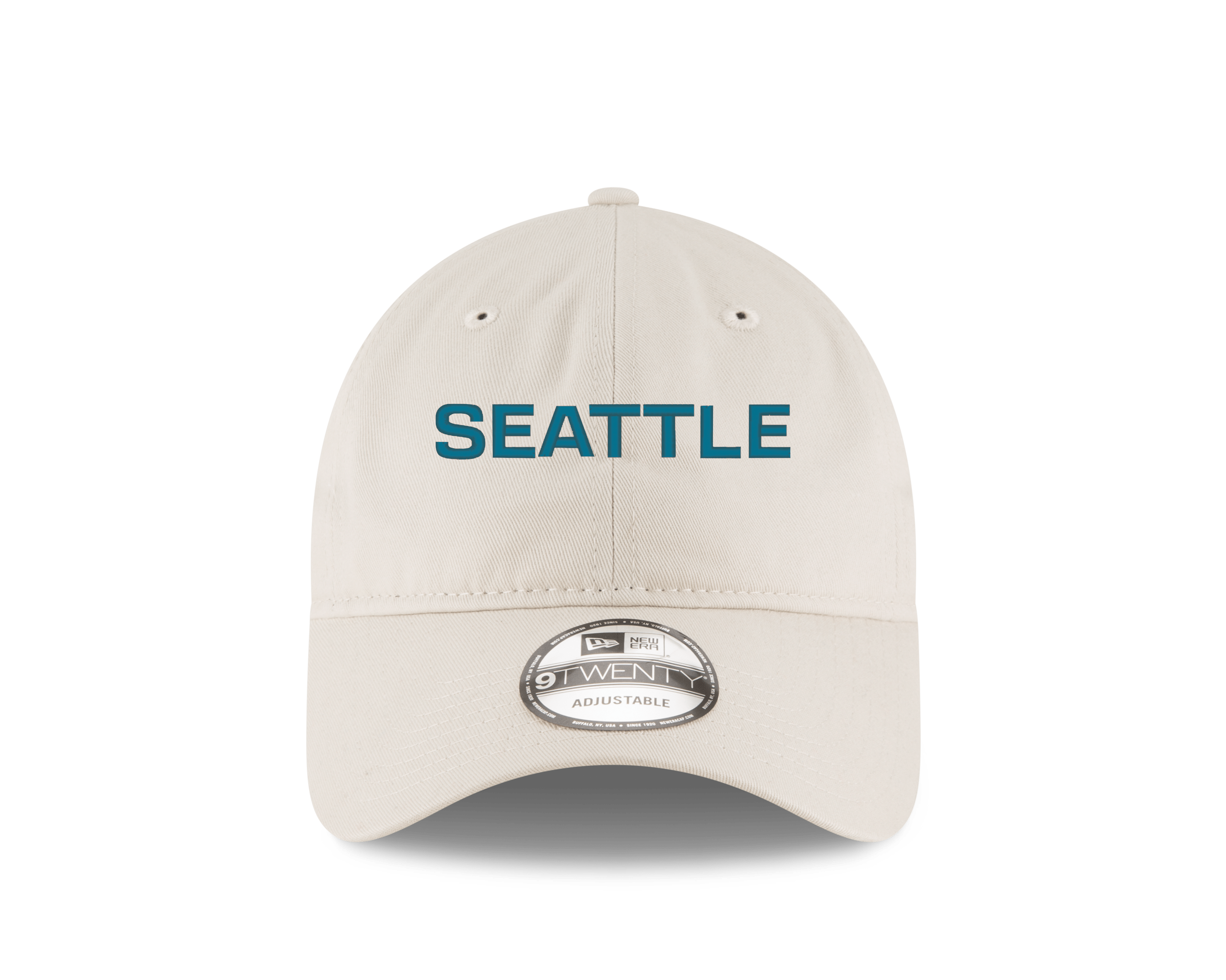Pre - Order PWHL Seattle New Era City Script Hat - Hat in Stone