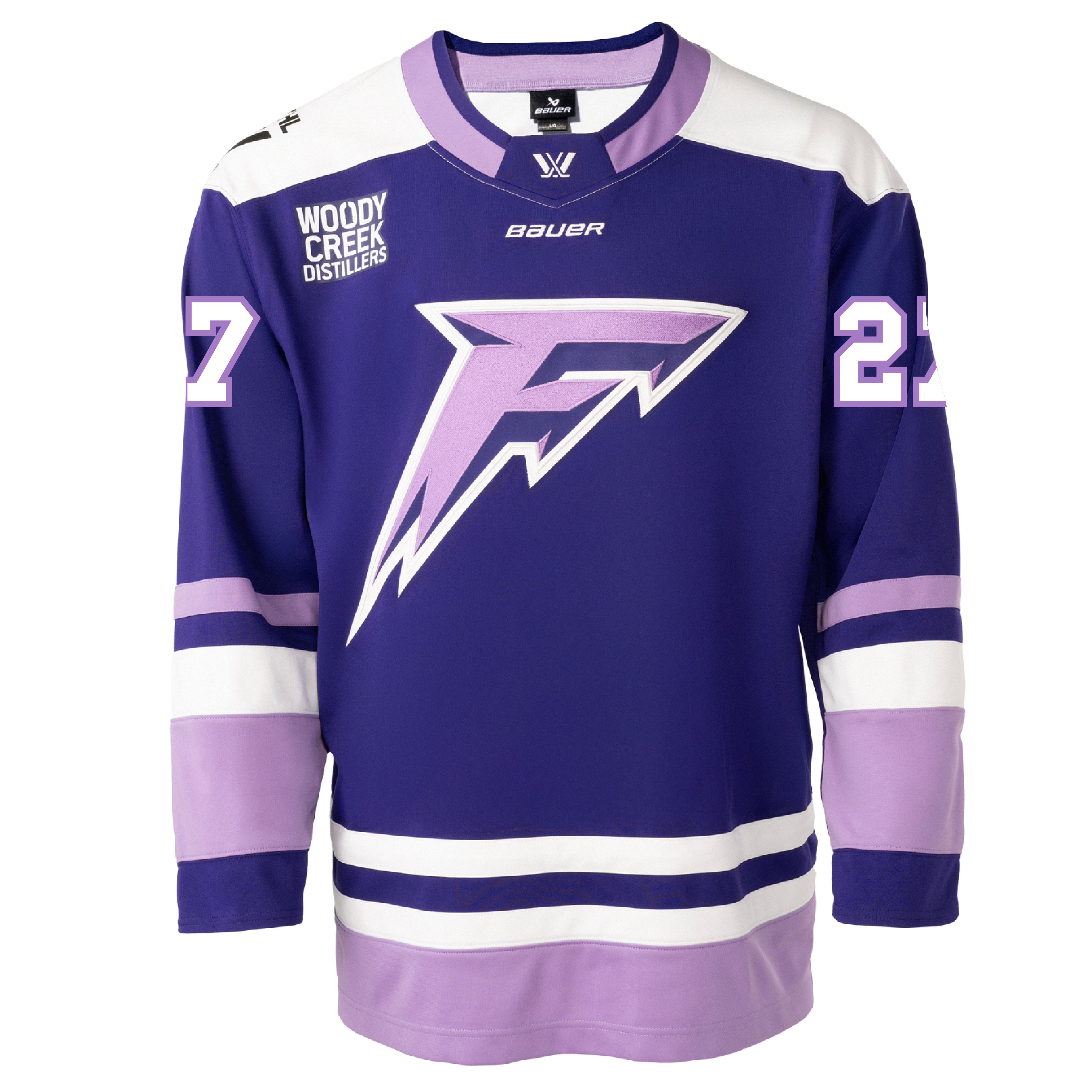 Adult Minnesota Frost Taylor Heise Bauer Replica Home Jersey - Jersey in S