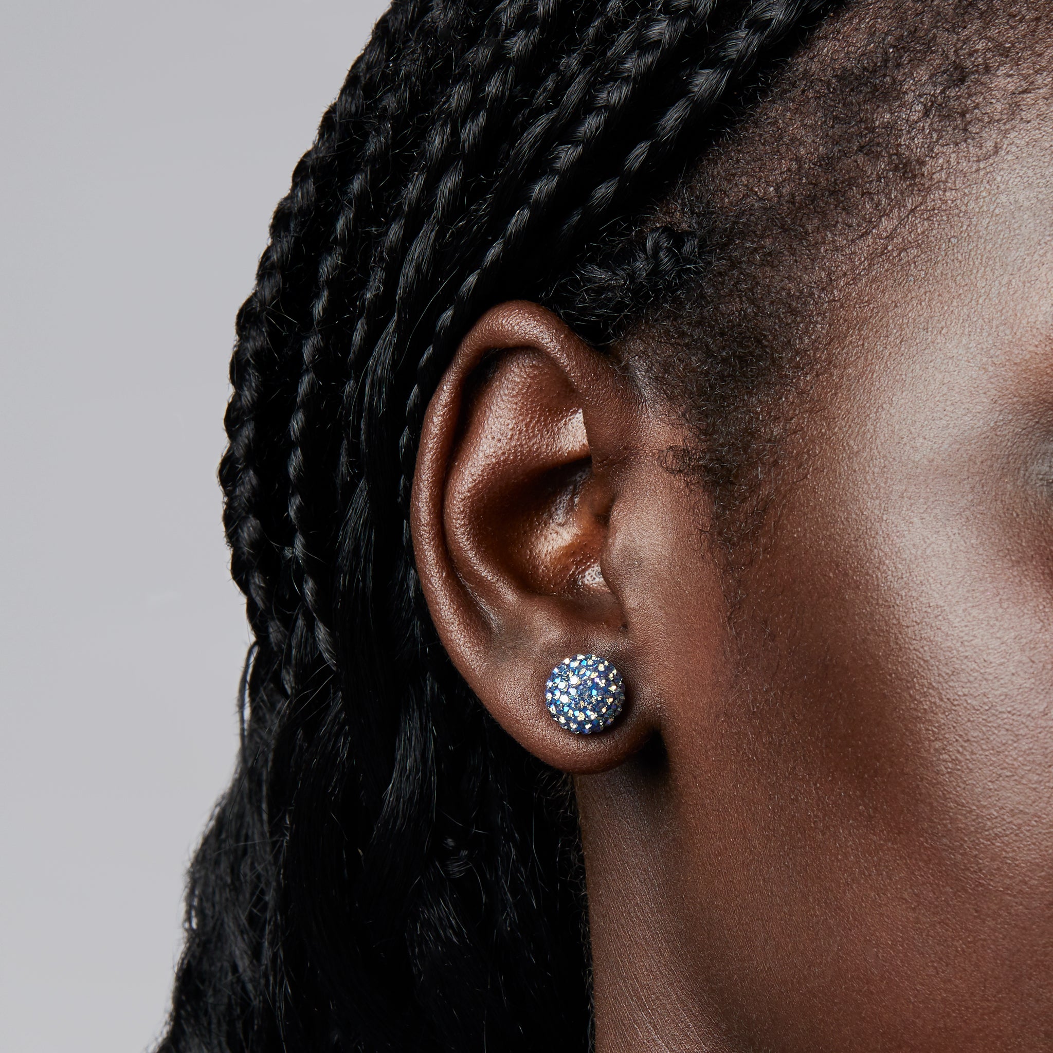 Toronto Sceptres Hillberg & Berk Medium Sparkle Ball™ Earrings - Jewelry in Blue