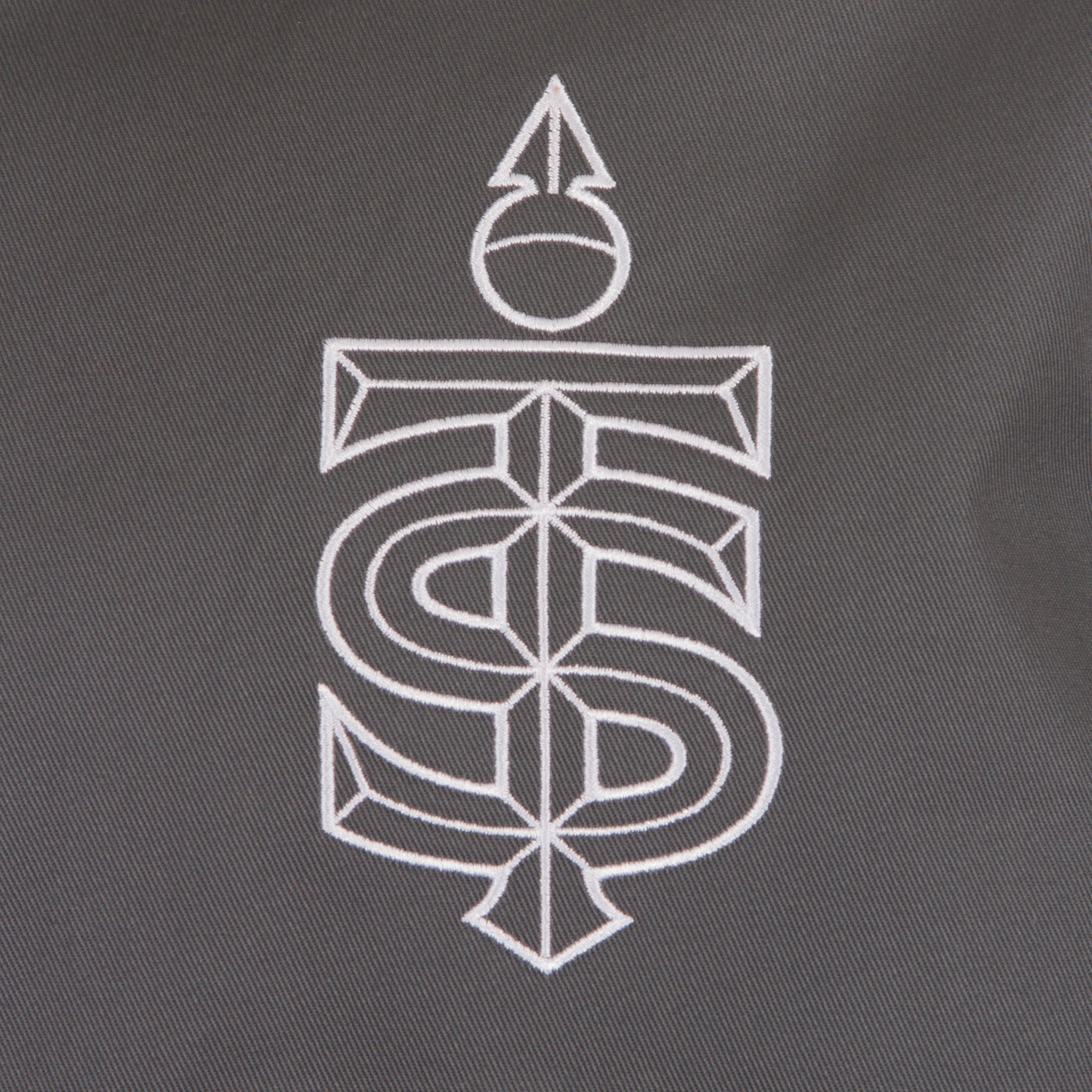 Toronto Sceptres Adult Twill Quilted Jacket - Jacket in Gray