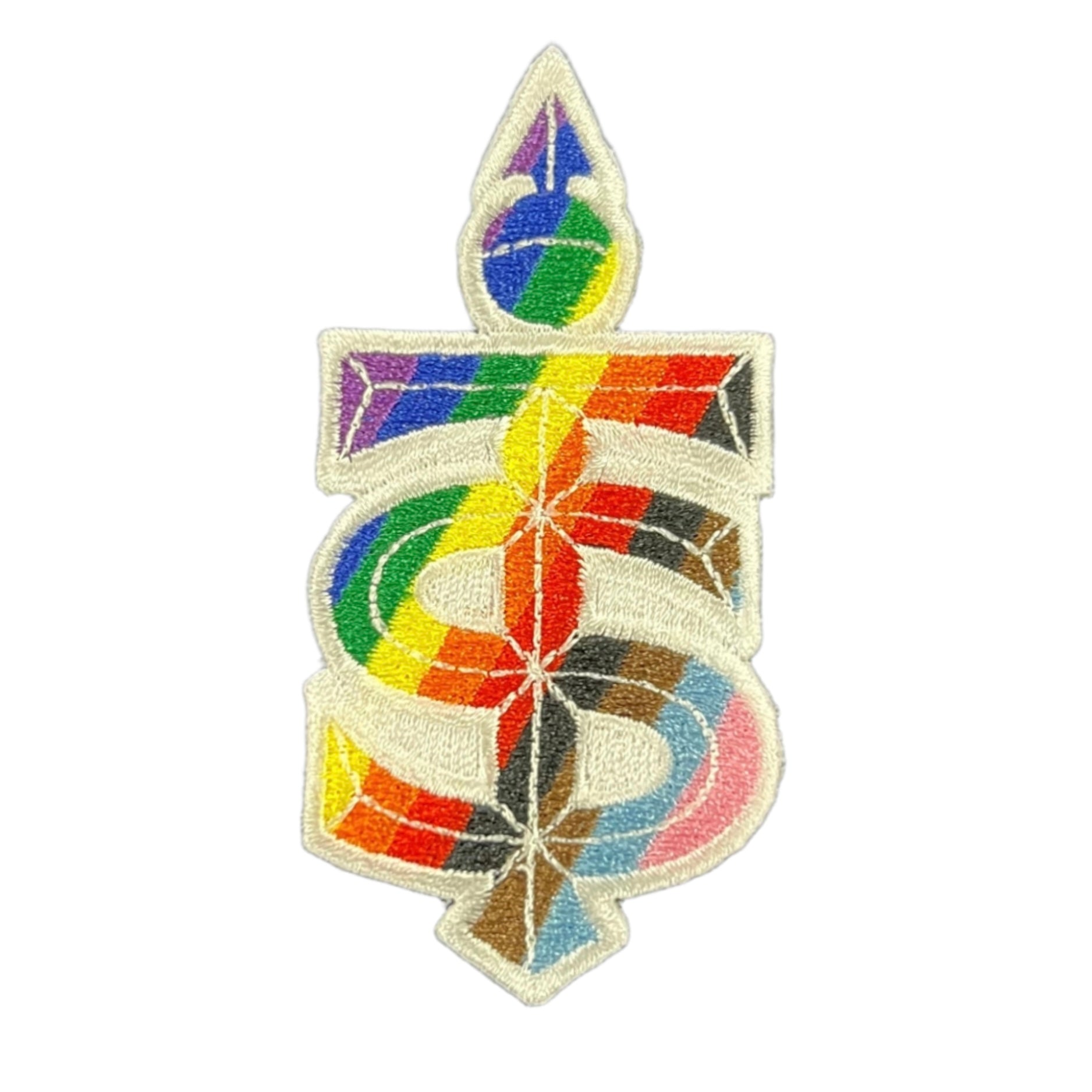 Toronto Sceptres Pride Patch - Patch in Rainbow