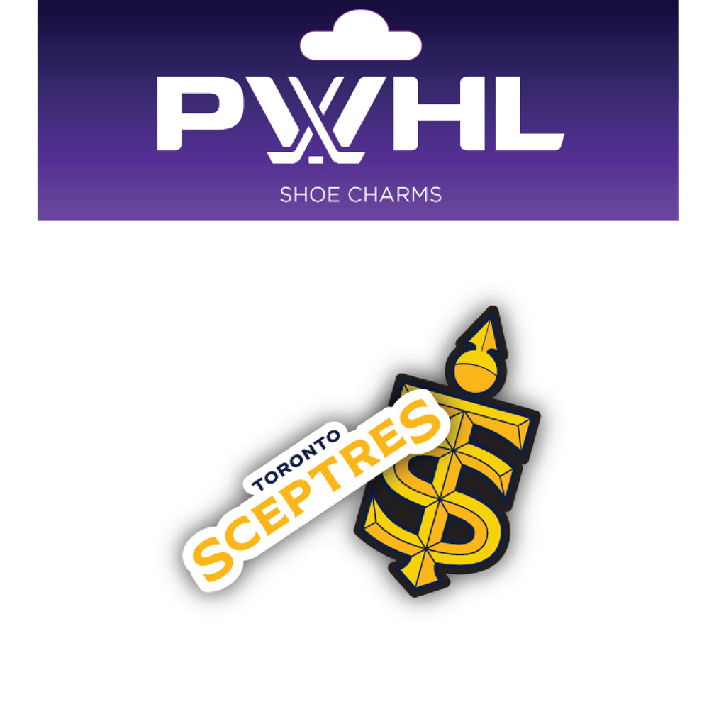 Toronto Sceptres Shoe Charms - Accessories in Yellow
