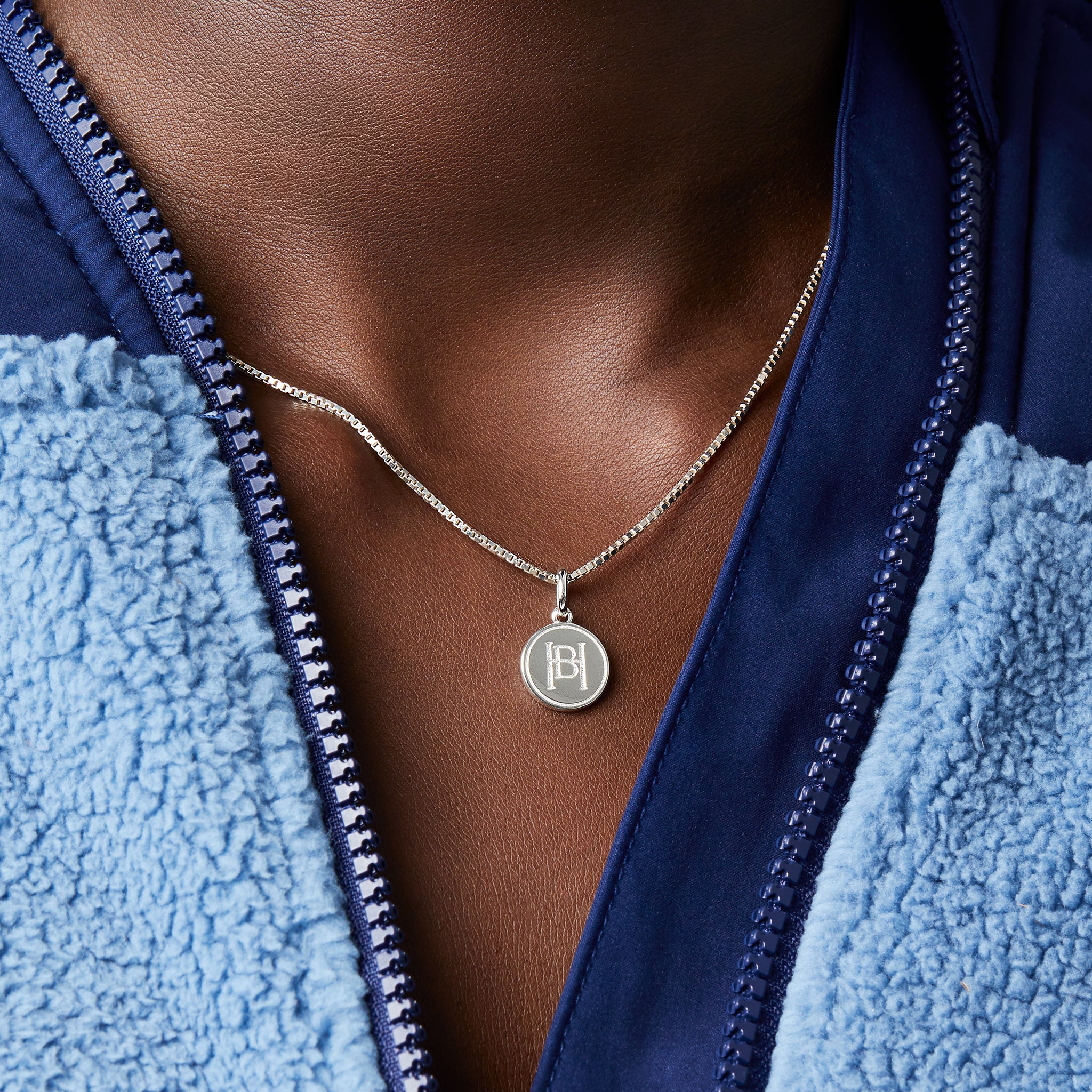 Toronto Sceptres Hillberg & Berk Silver Medallion Necklace - Jewelry in Silver