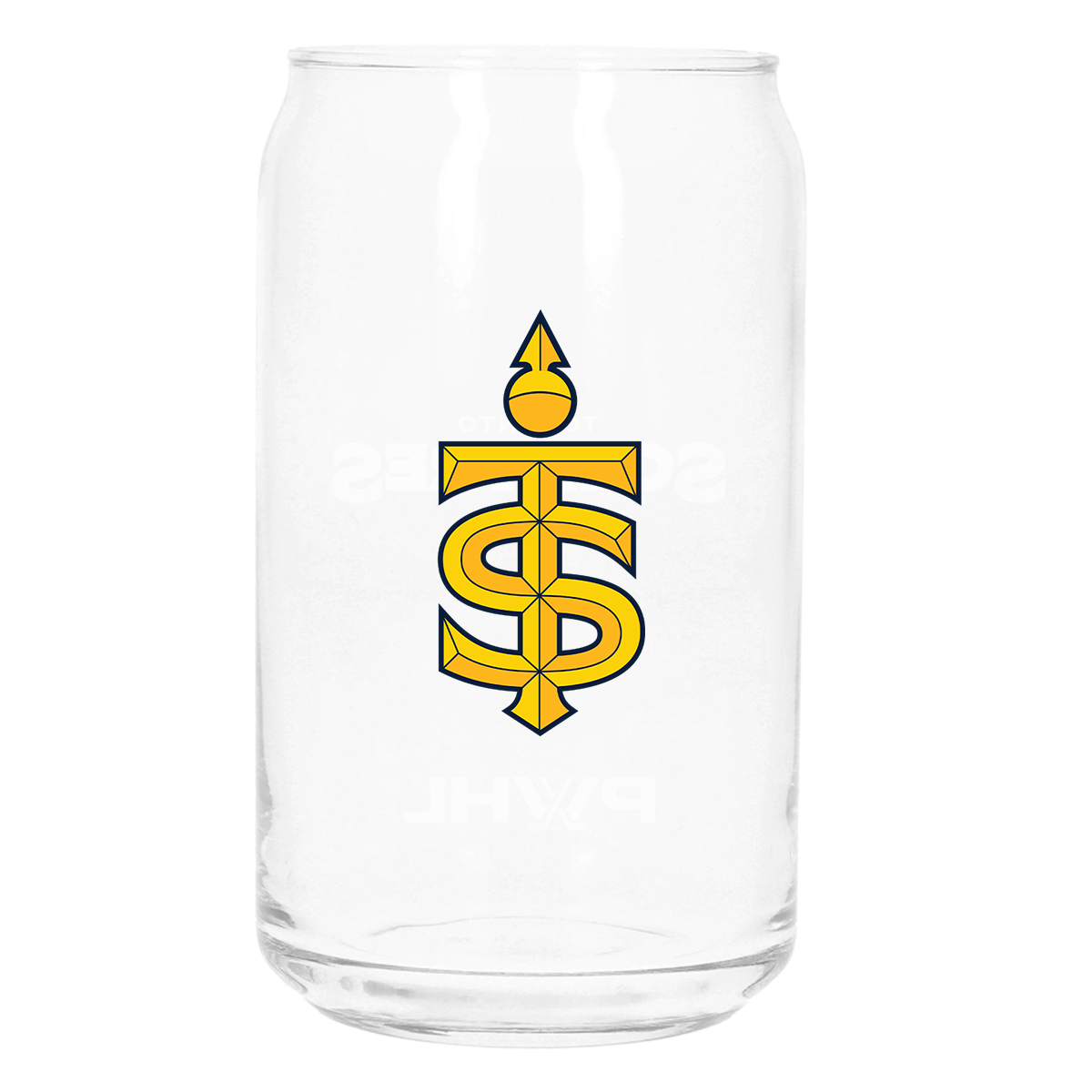 Toronto Sceptres Soda Can Glass - Drinkware in Clear