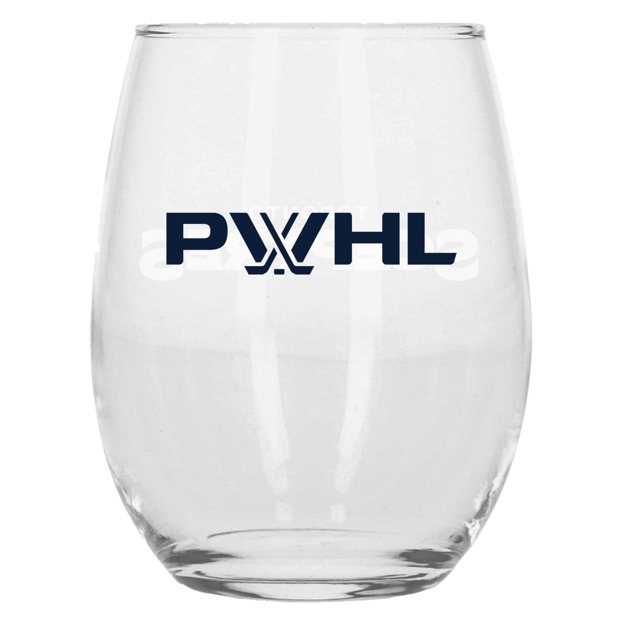 Toronto Sceptres Stemless Wine Glass - Drinkware in Clear