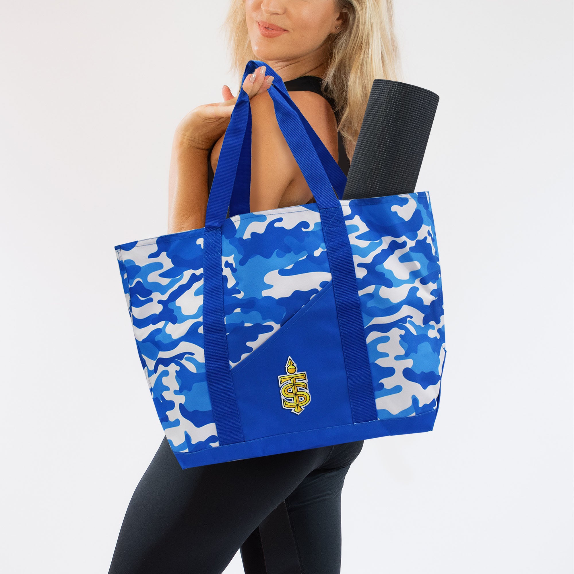 Toronto Sceptres Super - Duty Camo Tote - Bags in Blue