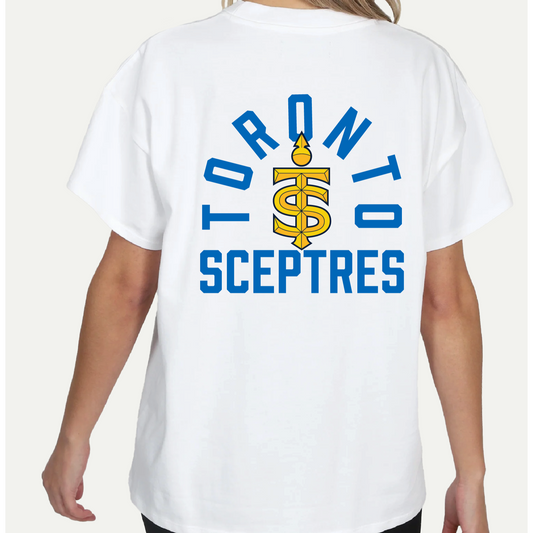 Toronto Sceptres Unisex Line Change Back Hit Hockey Oversized T-Shirt