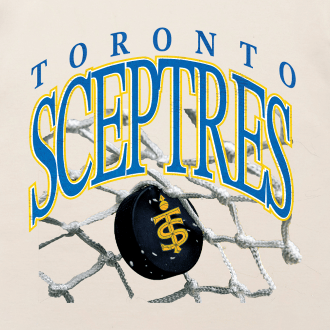 Toronto Sceptres Unisex Peace Collective Vintage Heavy Weight T-Shirt - T-Shirt in Cream