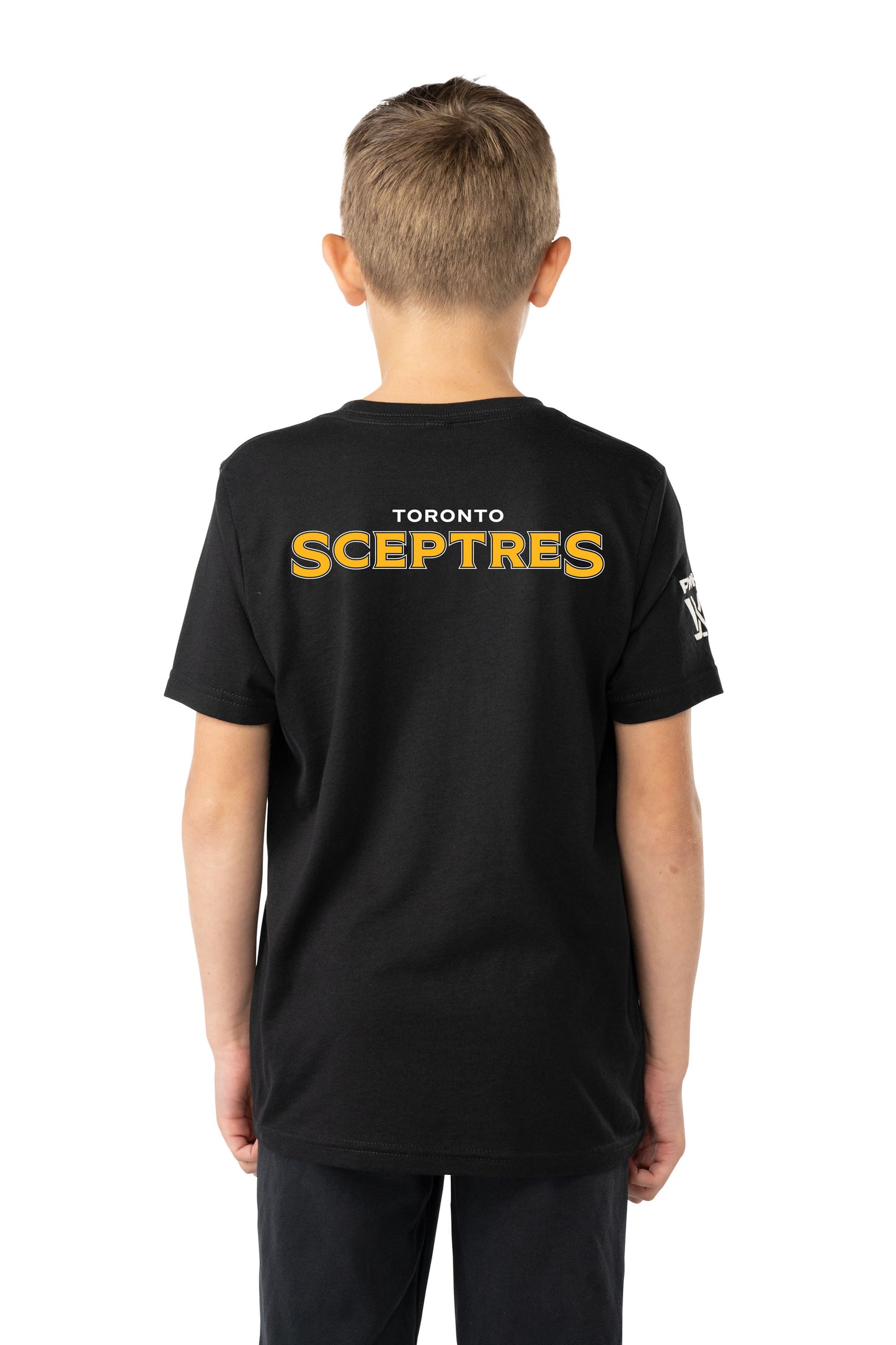 Toronto Sceptres Youth Bauer Front Logo Back Name T-Shirt