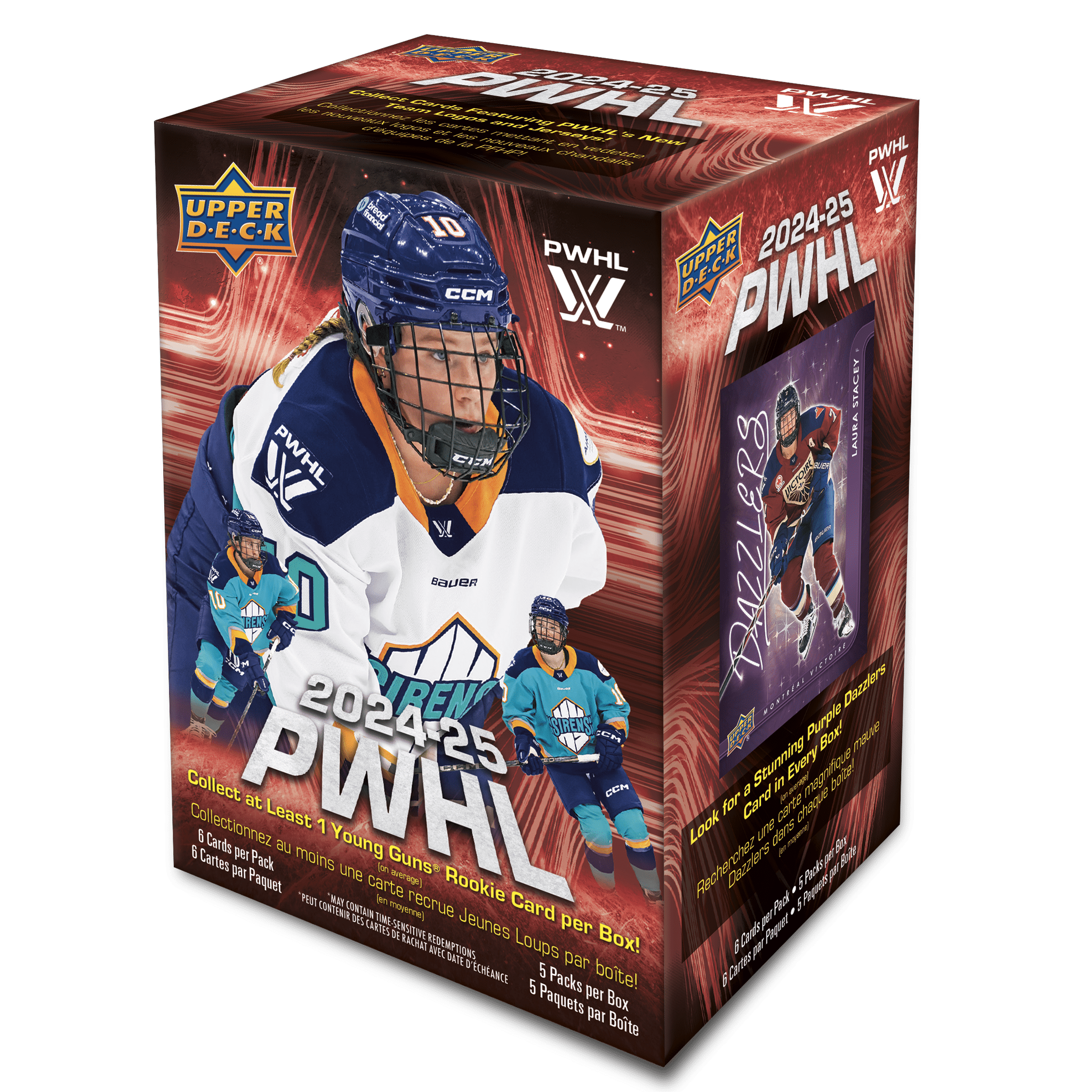 PWHL Upper Deck 2024 - 2025 Trading Cards Box - Collectibles in
