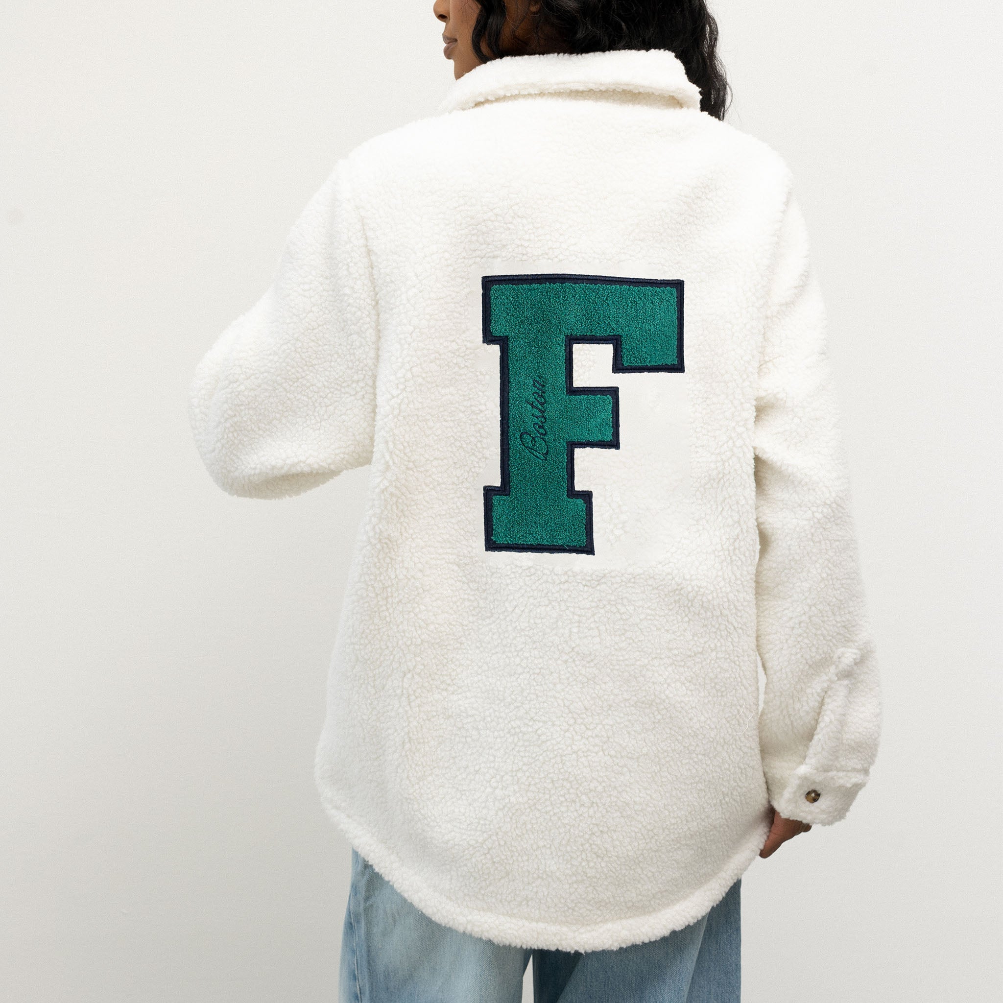 Women's Boston Fleet Line Change Sherpa Jacket - Jacket in S