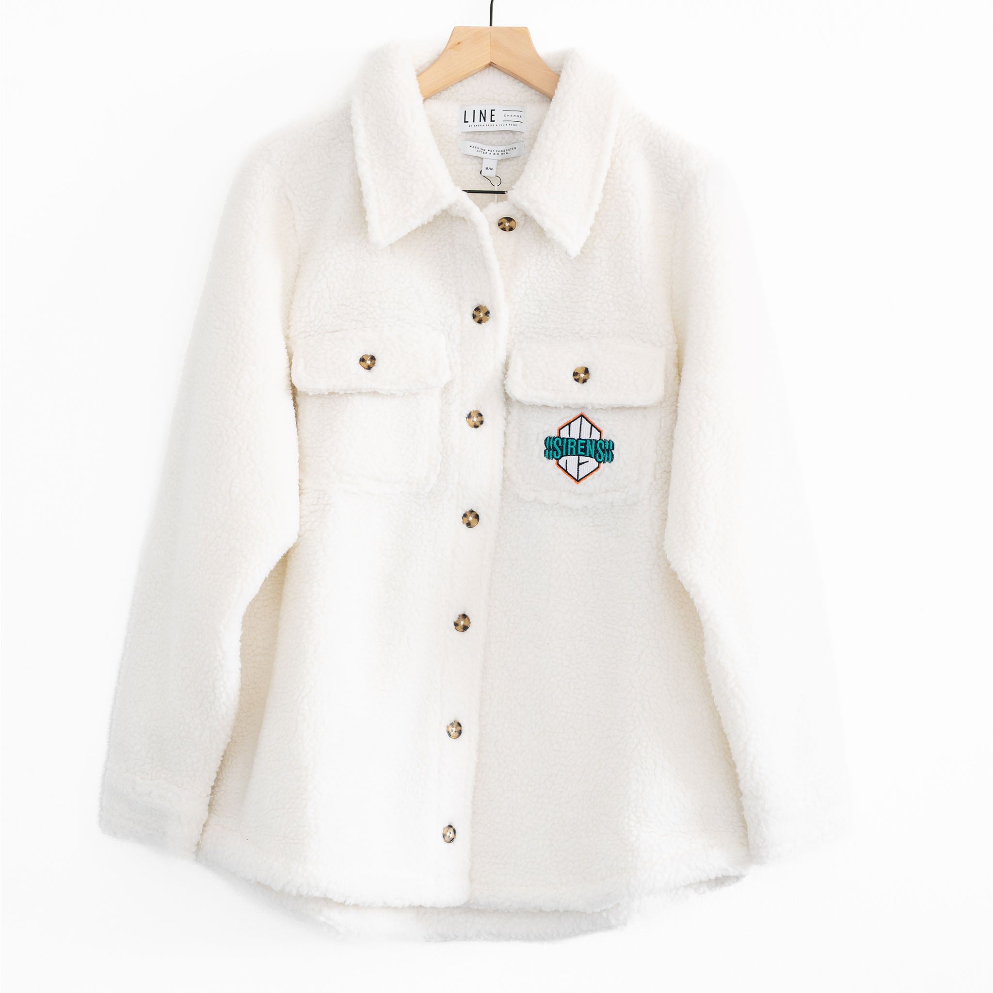 Women's New York Sirens Line Change Sherpa Jacket - Jacket in S