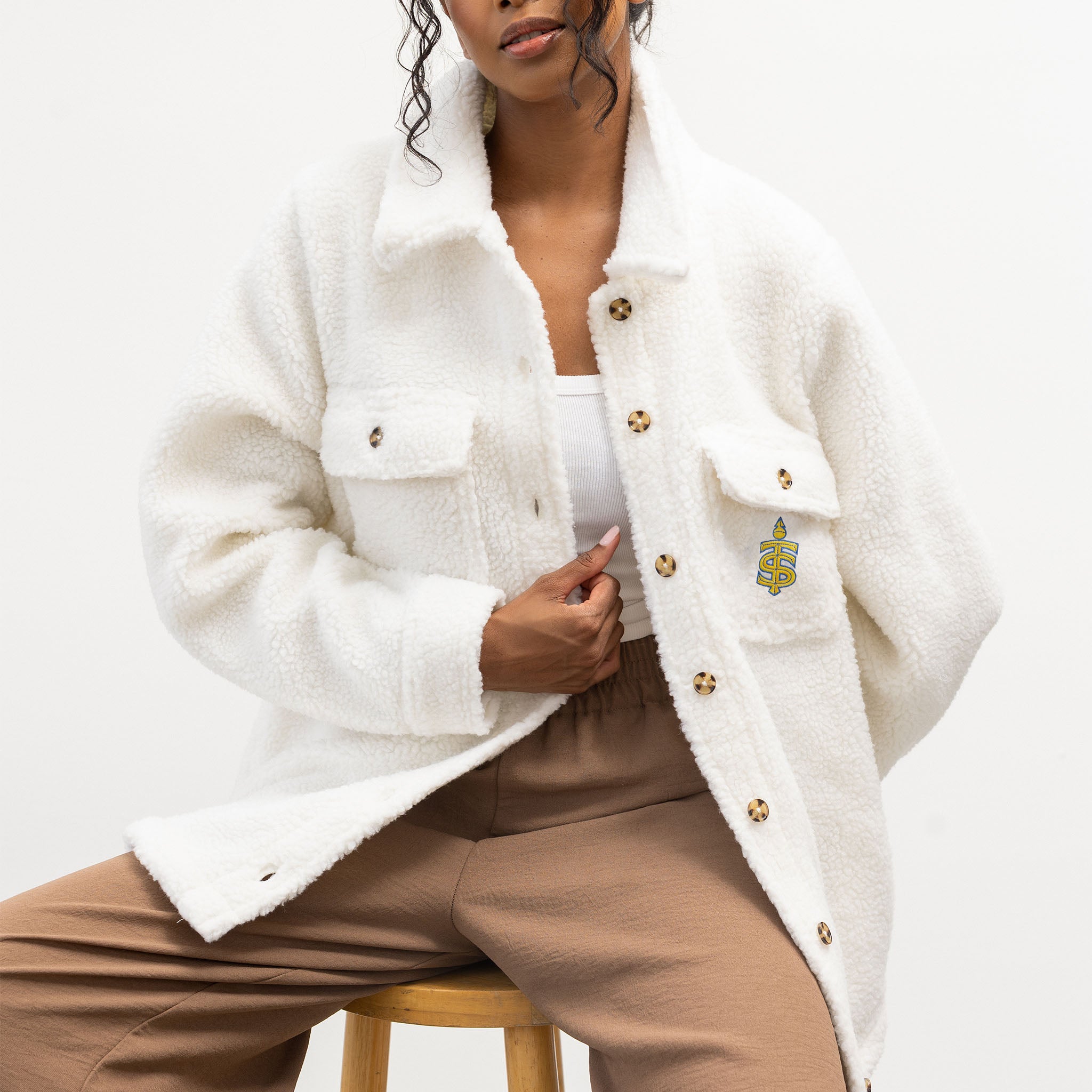 Women's Toronto Sceptres Line Change Sherpa Jacket - Jacket in S