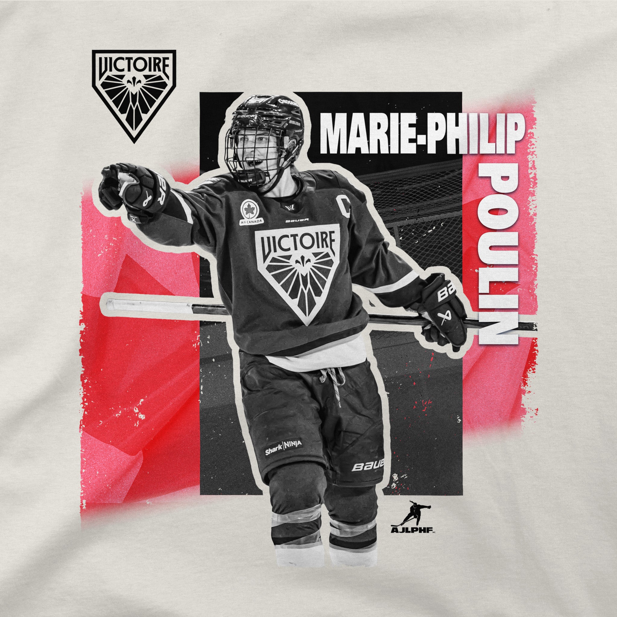 Adult Marie - Philip Poulin Team PWHL 2026 Urban Stadium Essentials T-Shirt - T-Shirt in S