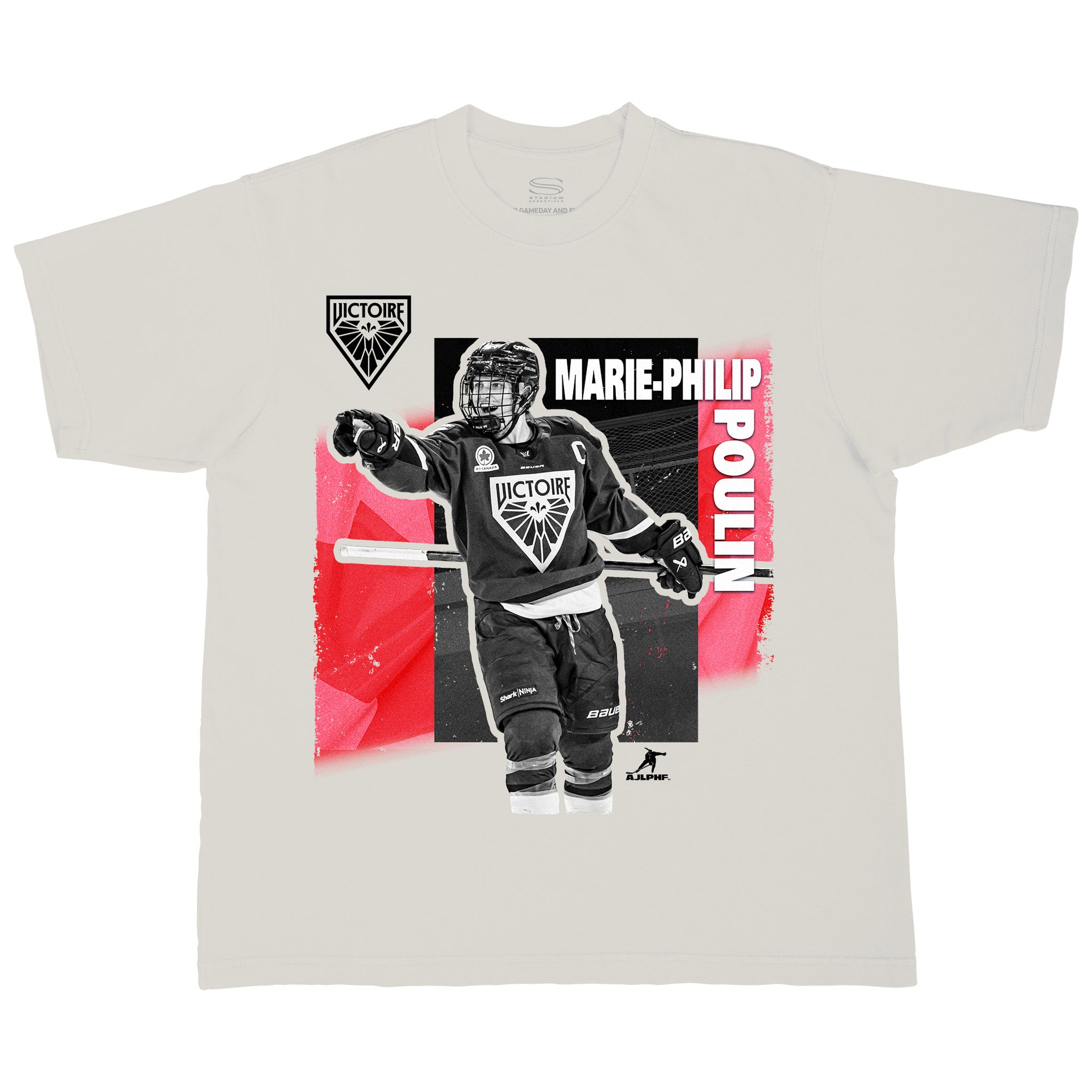 Adult Marie - Philip Poulin Team PWHL 2026 Urban Stadium Essentials T-Shirt - T-Shirt in S