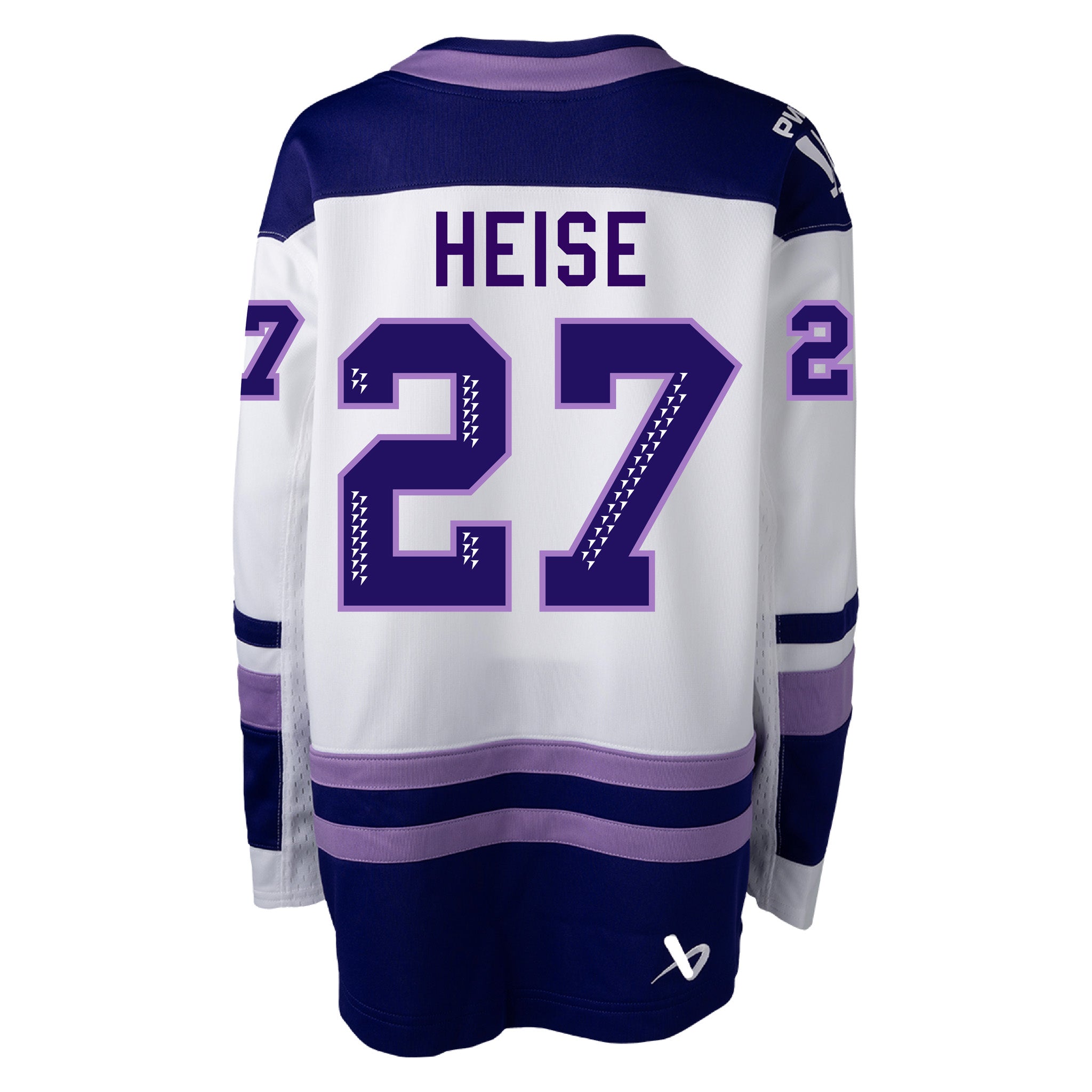 Adult Minnesota Frost Taylor Heise Bauer Replica Away Jersey - Jersey in White