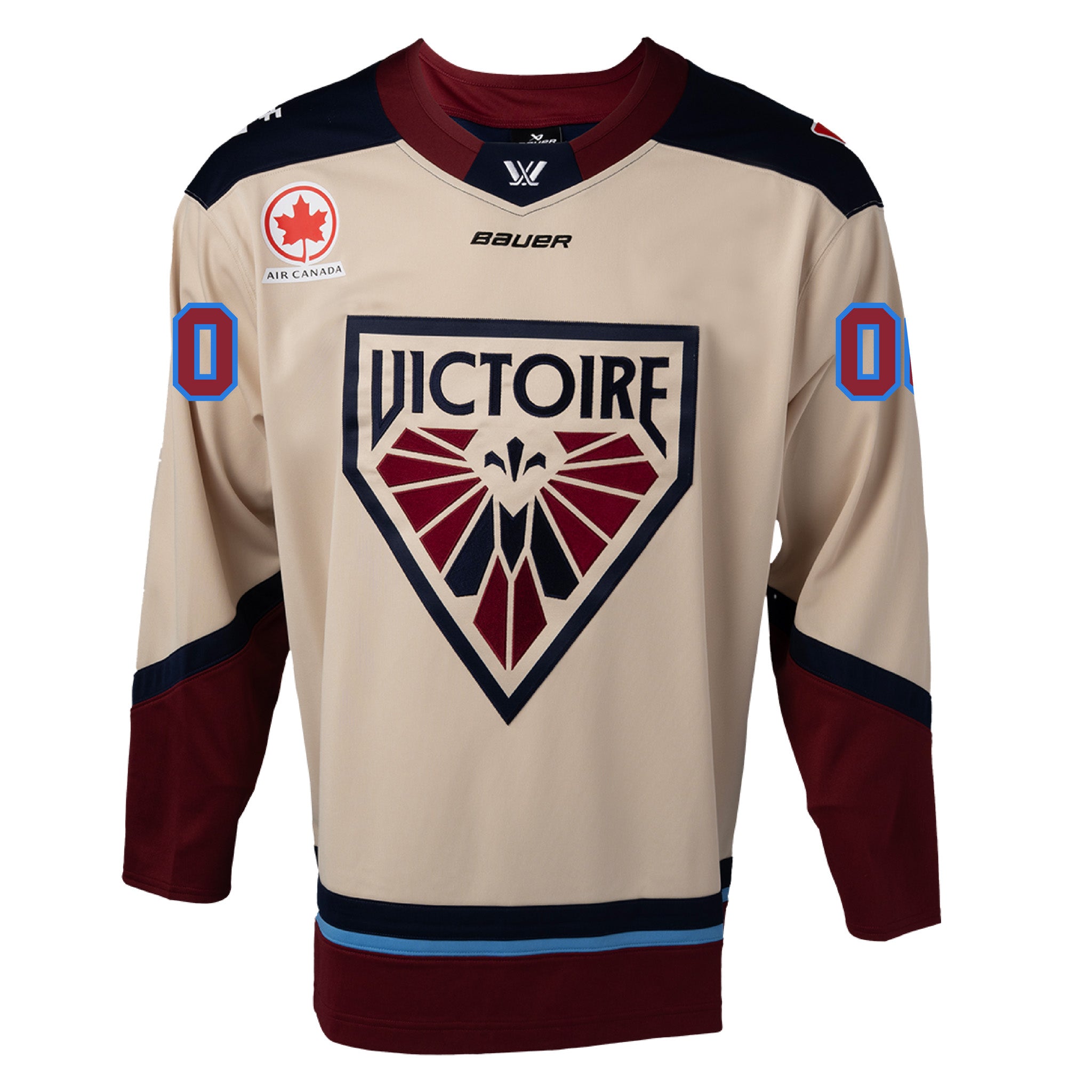 Adult Montreal Victoire Player Roster Bauer Replica Away Jersey