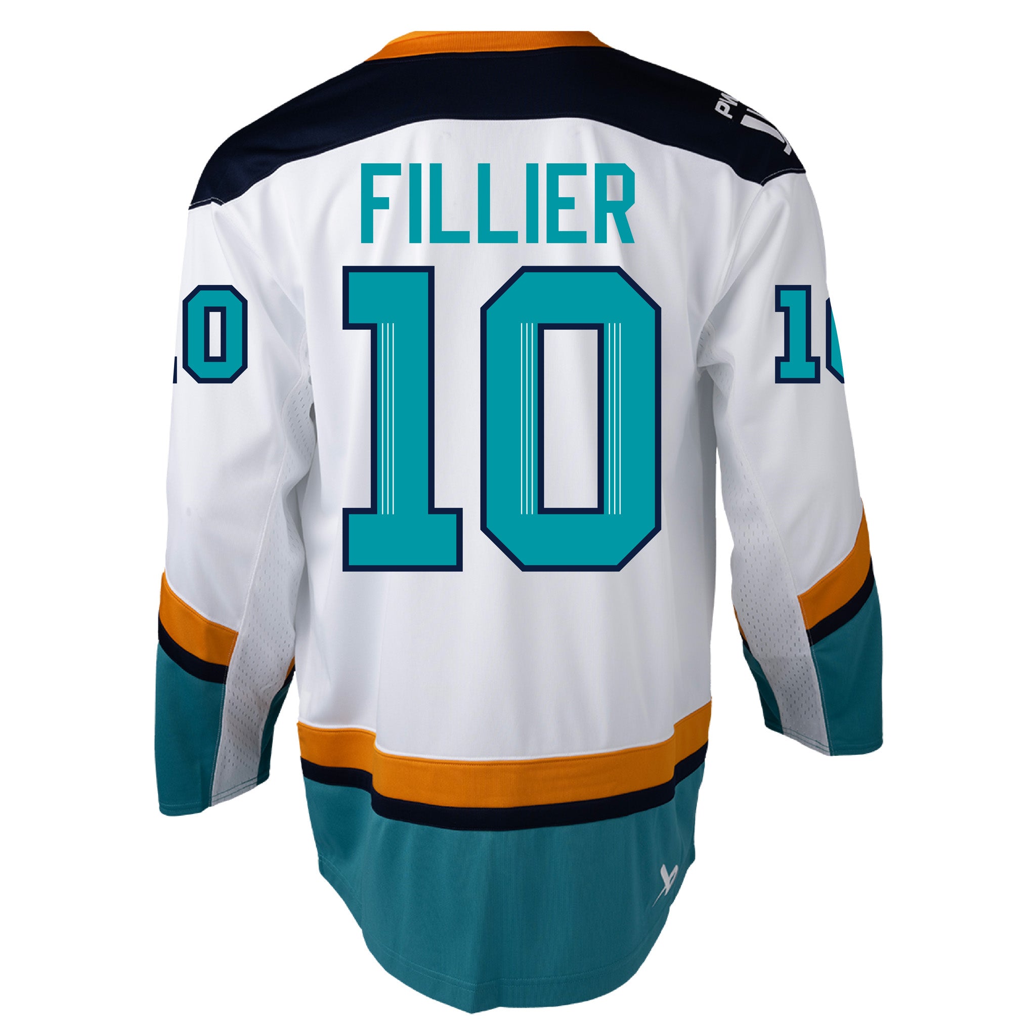 Adult New York Sirens Sarah Fillier Bauer Replica Away Jersey - Jersey in White